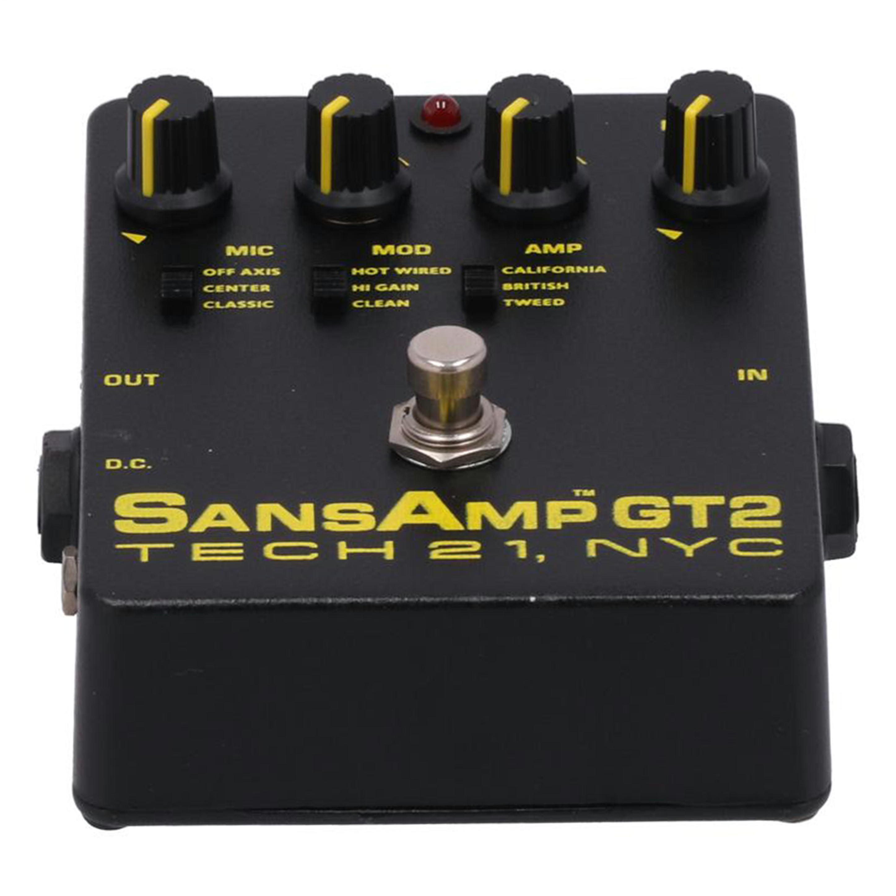 楽天市場】【中古】TECH 21 GT2 サンズアンプ SansAmpギター用アナログ