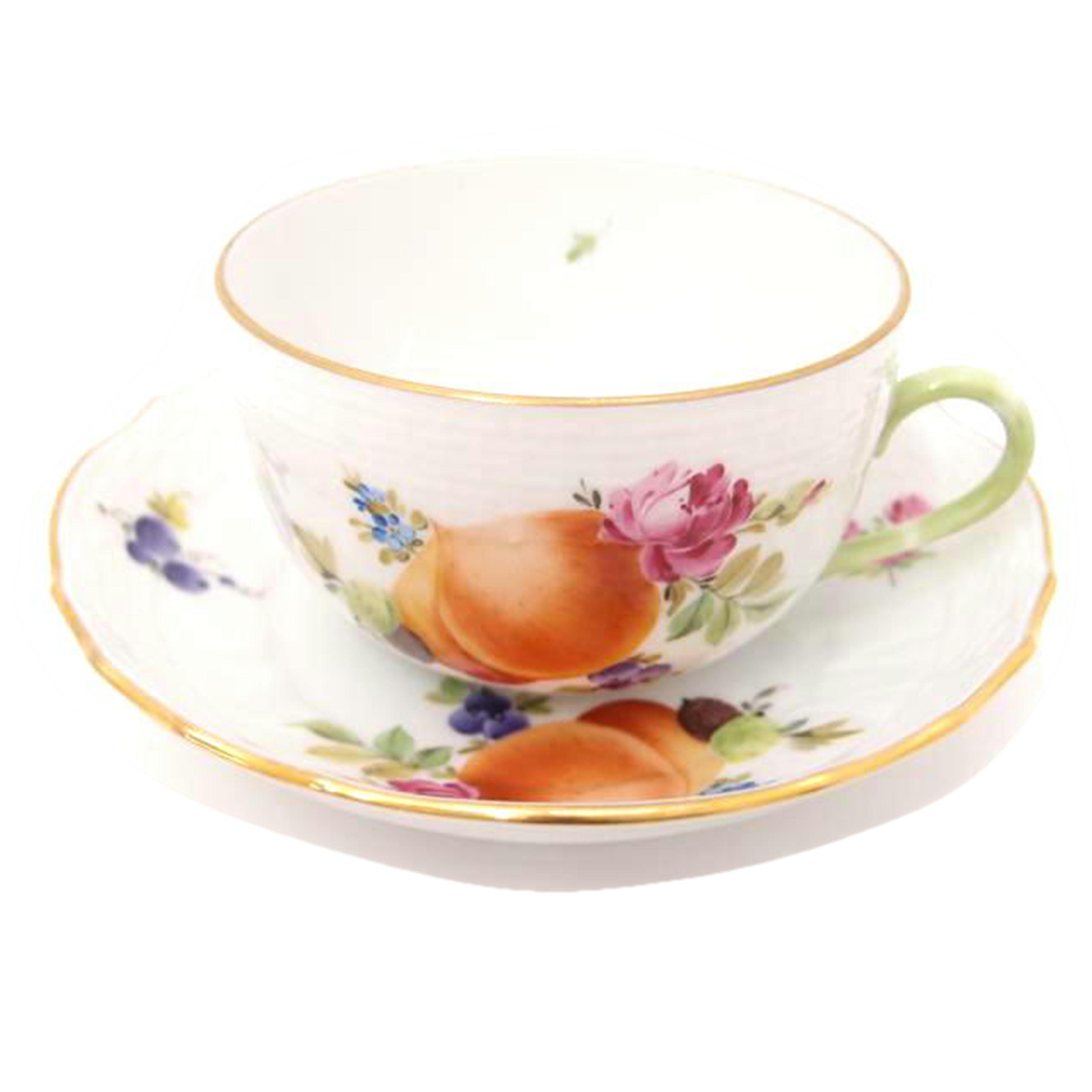 HEREND ヘレンド/お茶優勝杯＆平円盤 フルーツ調査報告/A序列付ける/69【中古】