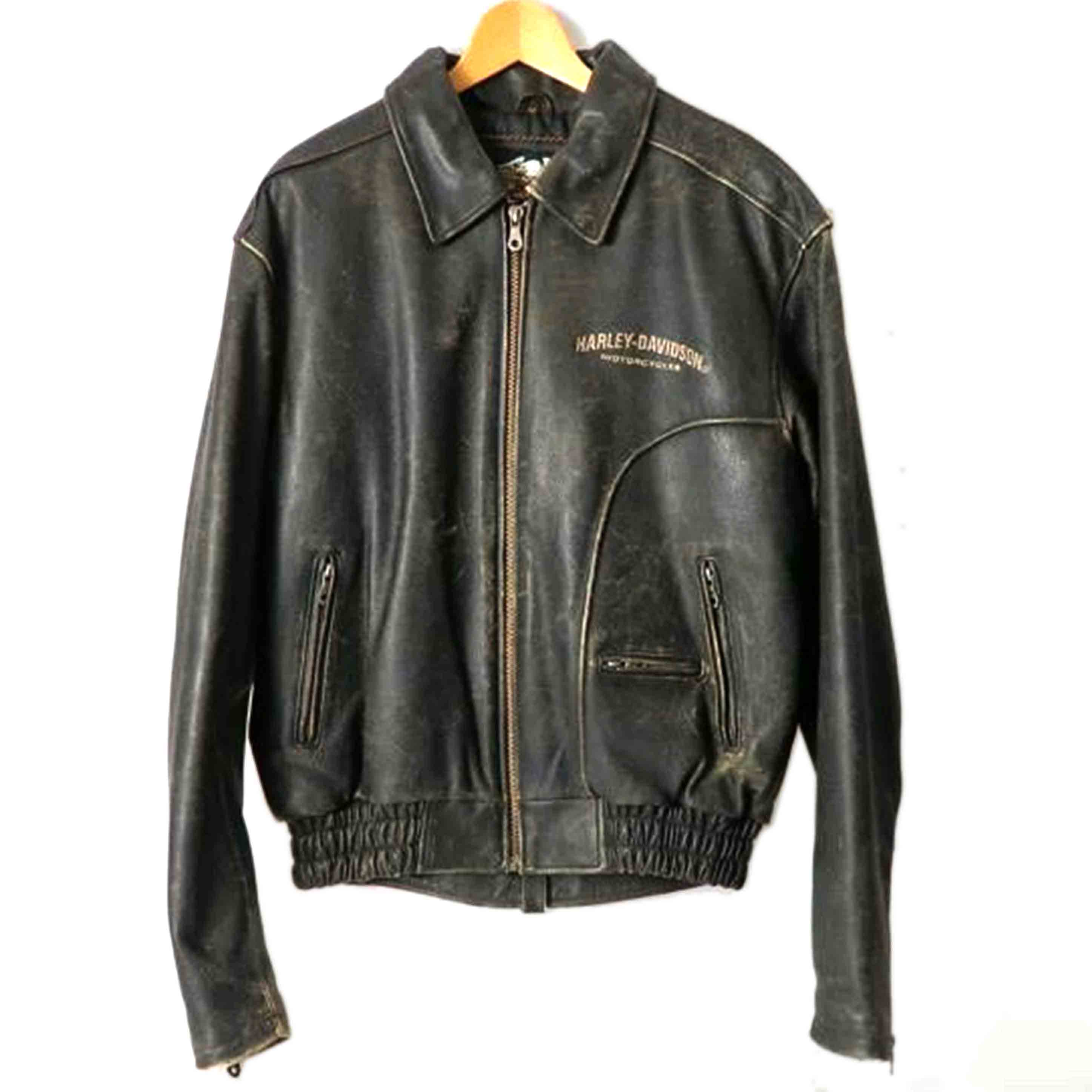 新品未使用Harley-Davidsonレザーライダースジャケットブラックライン 楽天市場】【中古】｜HARLEY-DAVIDSON ハーレーダビッドソン レザー