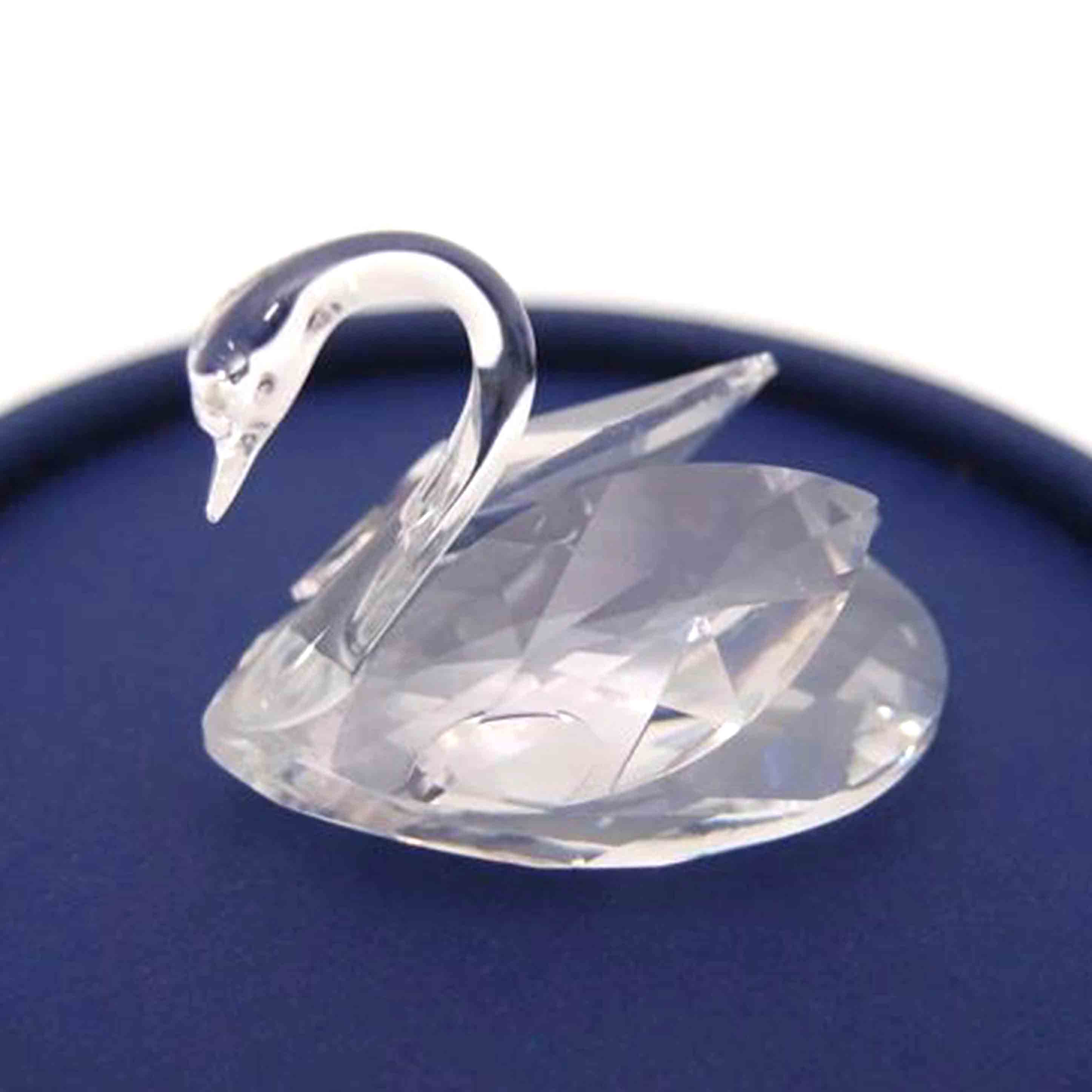 SWAROVSKI クリスタルスワン 置物 廃盤品 SWAROVSKI（スワロフスキー） クリスタル 白鳥『スワンL』 010005