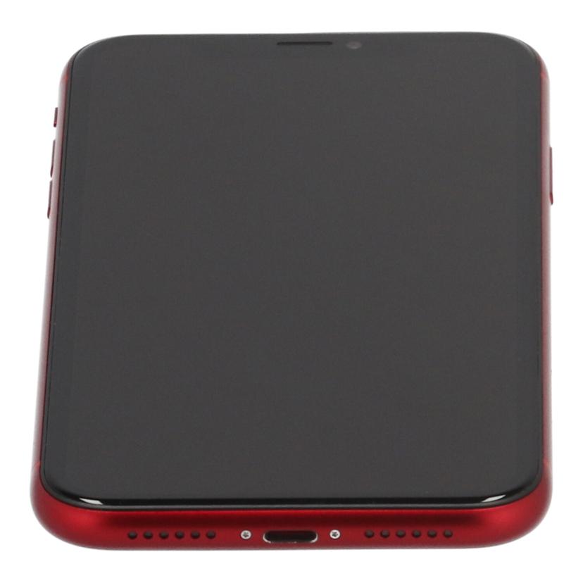 Apple SoftBank系 アップル/iPhone XR 64GB (PRODUCT)RED/MT062J/A/F71YH107KXL3/B序列付ける/65【中古】