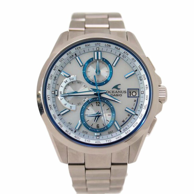 楽天市場】【CASIO】カシオ オシアナス OCW-600 ソーラー電波 メンズ