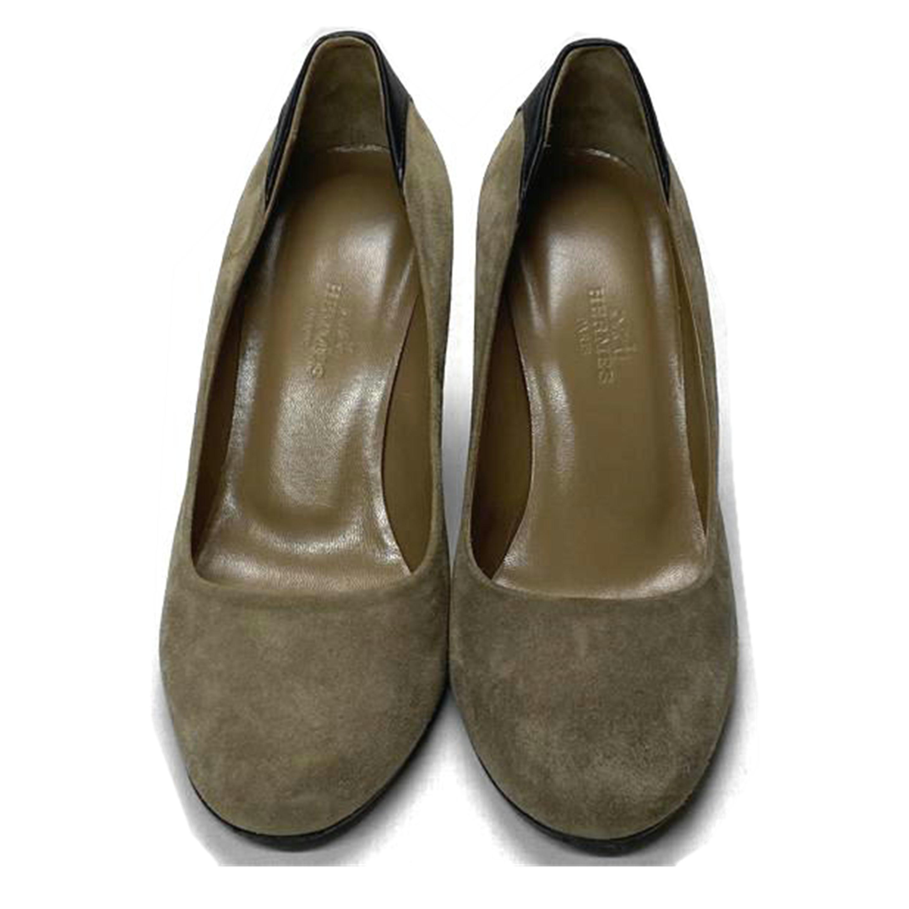 HERMES エルメス/スエードパンプス/ABランク/52【中古】｜ワンダーレックス 店