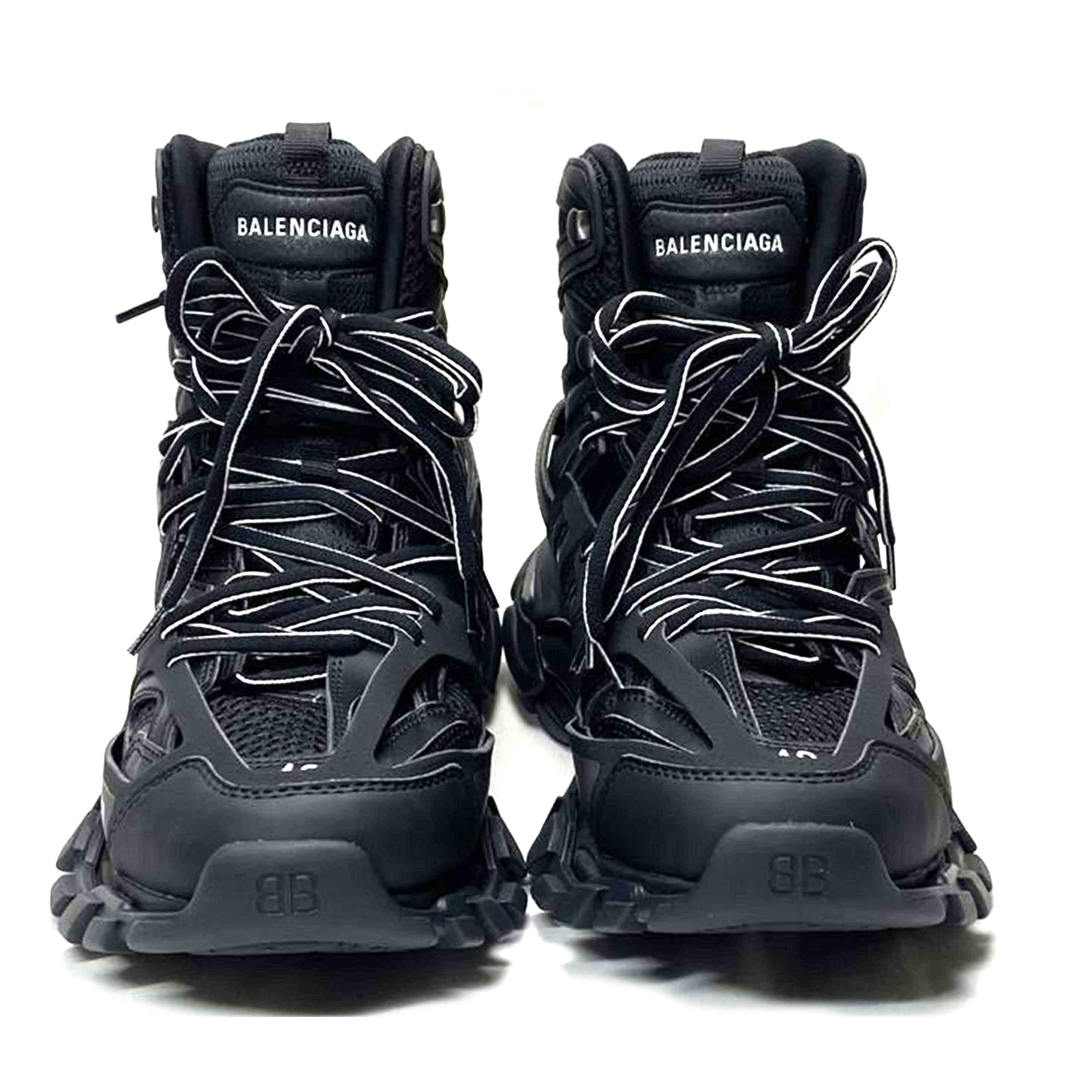 aaya【バレンシアガ/BALENCIAGA】スニーカー ブランド古着】ARENA OPAQUE アリーナ レザーハイカットスニーカー