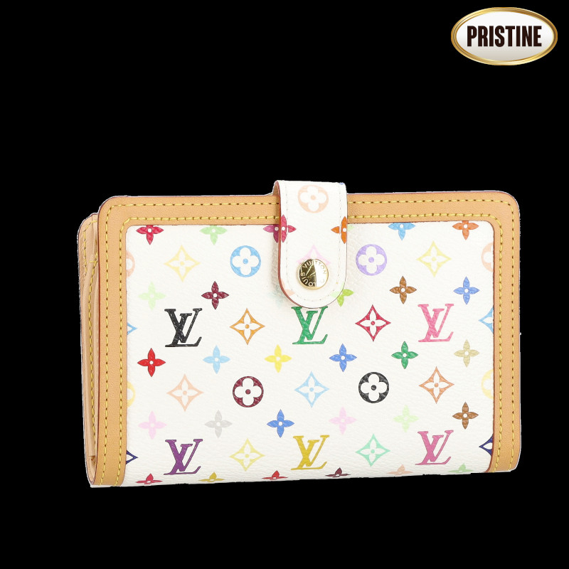【Pristine Condition】LOUIS VUITTON ルイ･ヴィトン/ポルトフォイユ･ヴィエノワ/マルチ色合い･ブロン/M92987/TH1***/SA序列付ける/75【中古】