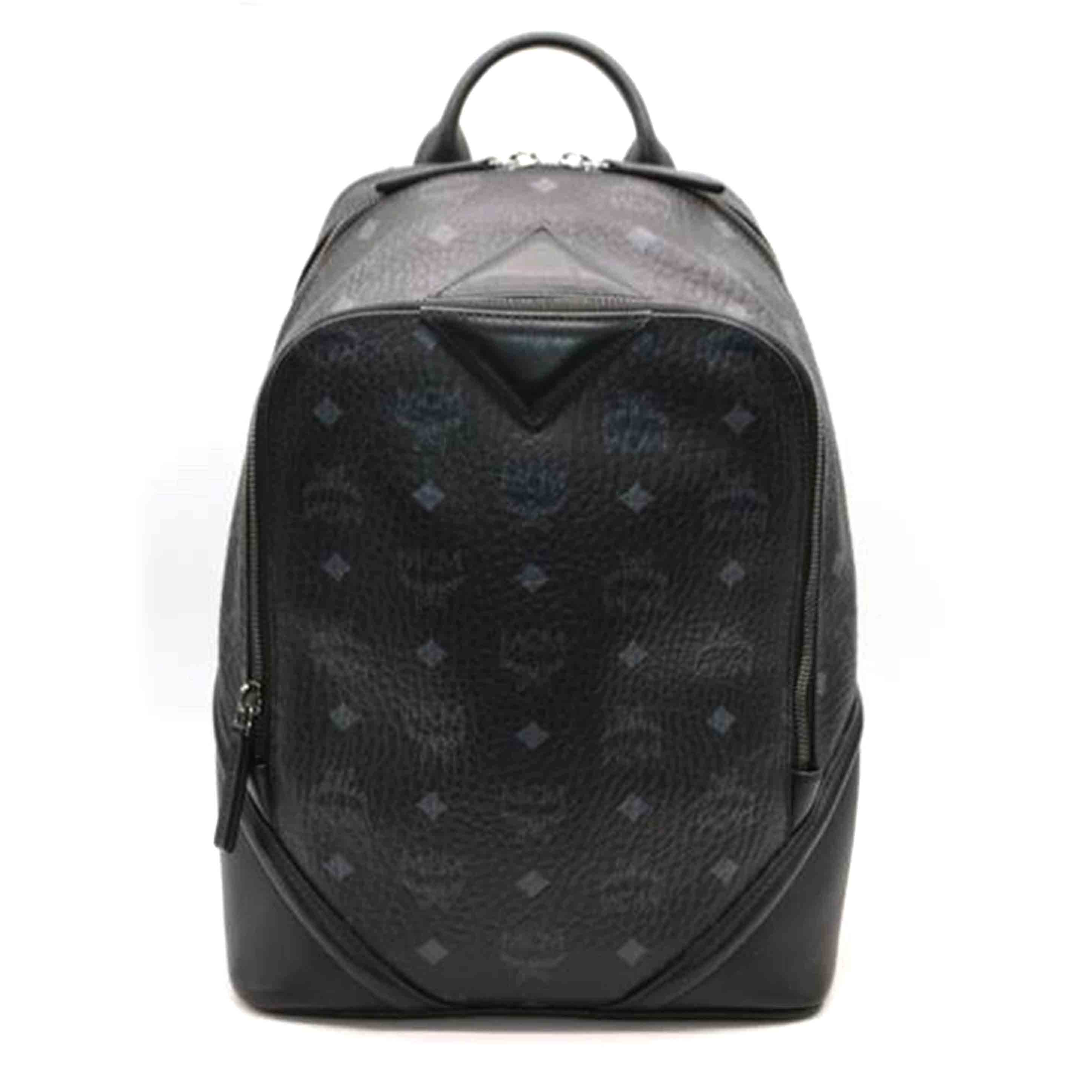 MCM エムシーエム/デュークヴィセトスレザーバックパック/ブラック/MMK5ADK05BK001/M87**/Aランク/89【中古】
