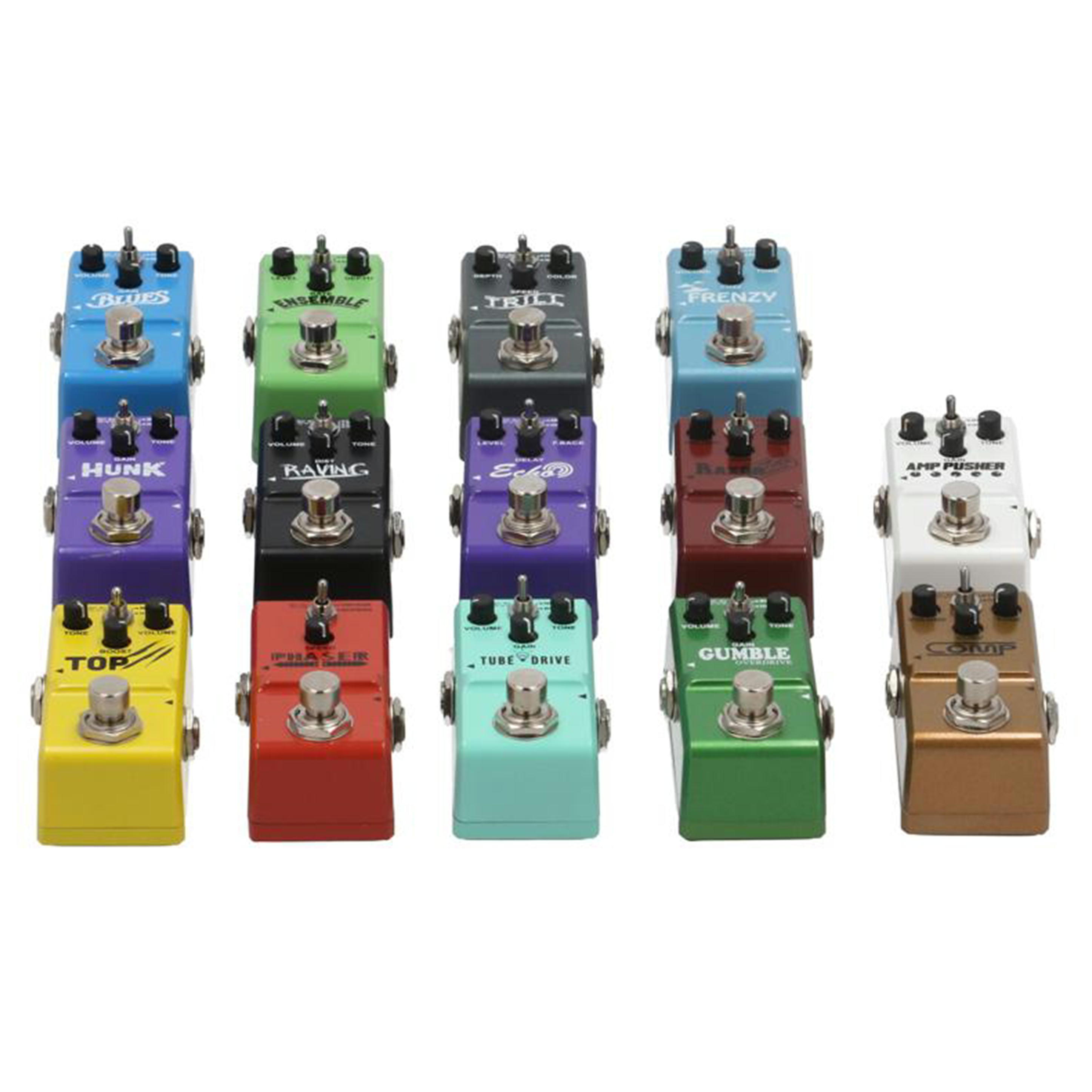Rowin ローウィン/ミニペダルエフェクター14個セット/Nano Series Pedalx14/ABランク/81【中古】