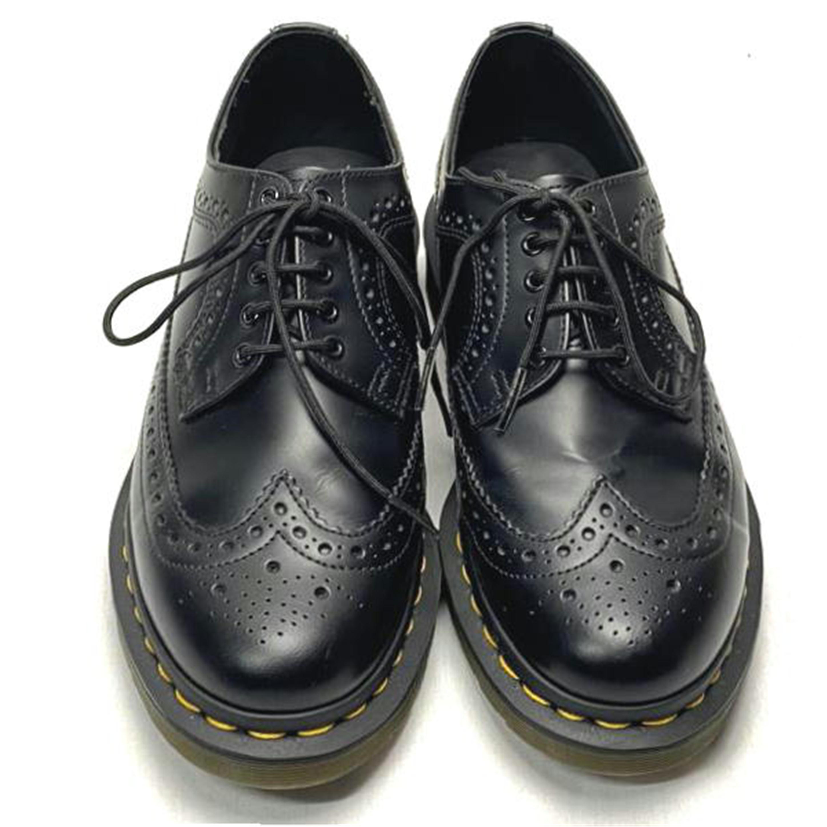 Dr.Martens ドクターマーチン/イエローステッチ ブローグシューズ/3989/Aランク/52【中古】