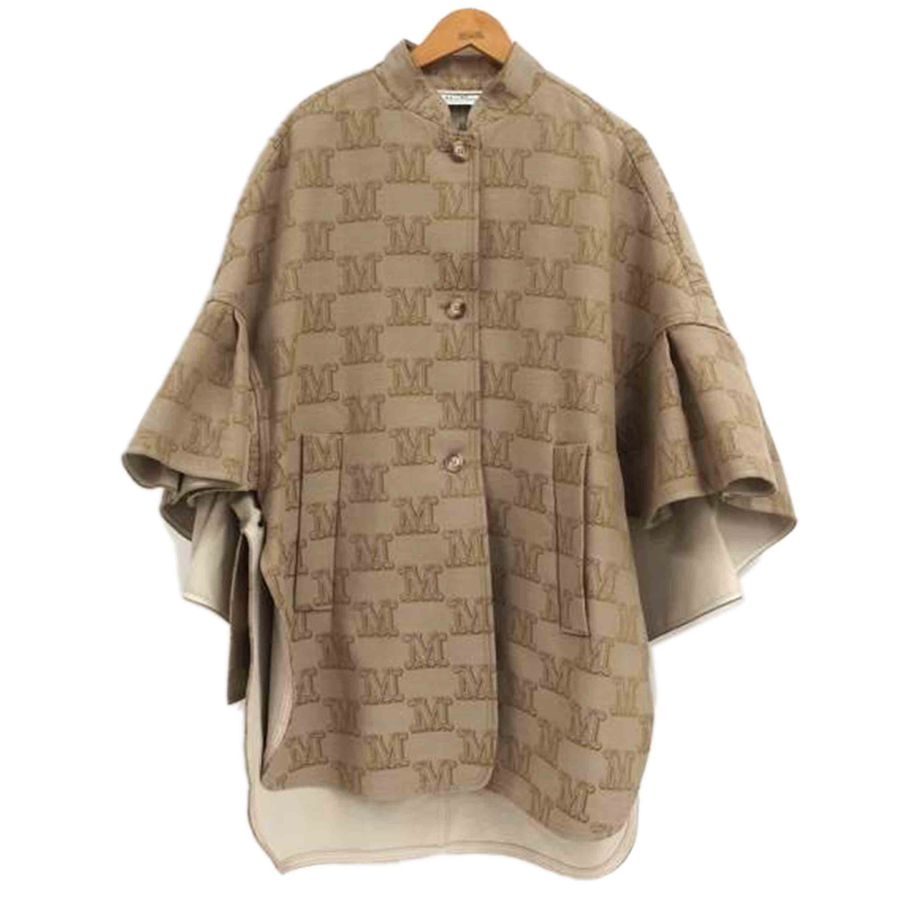 MaxMara マックスマーラー/ロゴポンチョ/ABランク/82【中古】