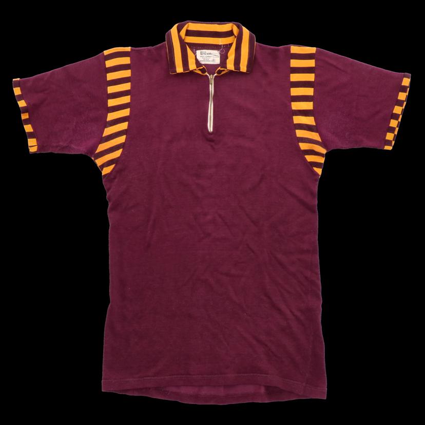 【Rare＆Vintage ARCHIVE】 Wilson ウィルソン/50's～60’s/リブニットポロ/ABランク/19【中古】