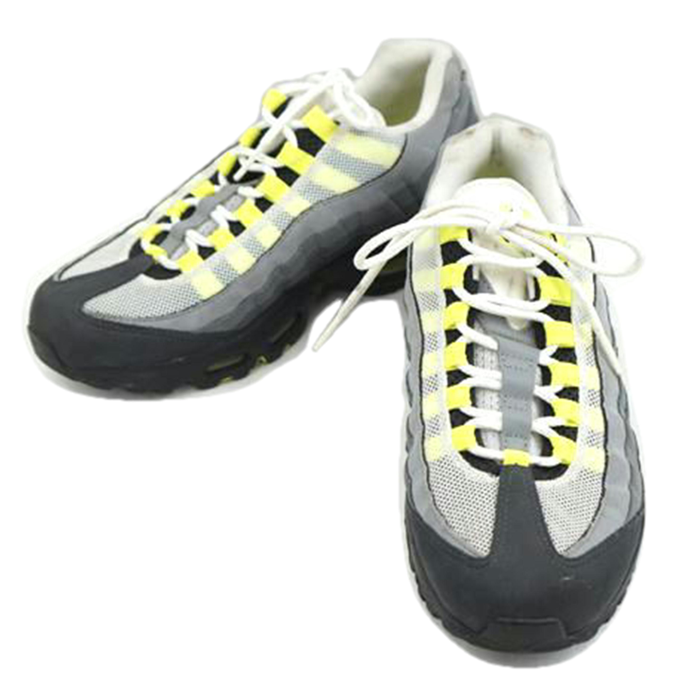 NIKE ナイキ/AIR MAX 95 OG NEON YELLOW/CT1689-001/AB序列付ける/67【中古】