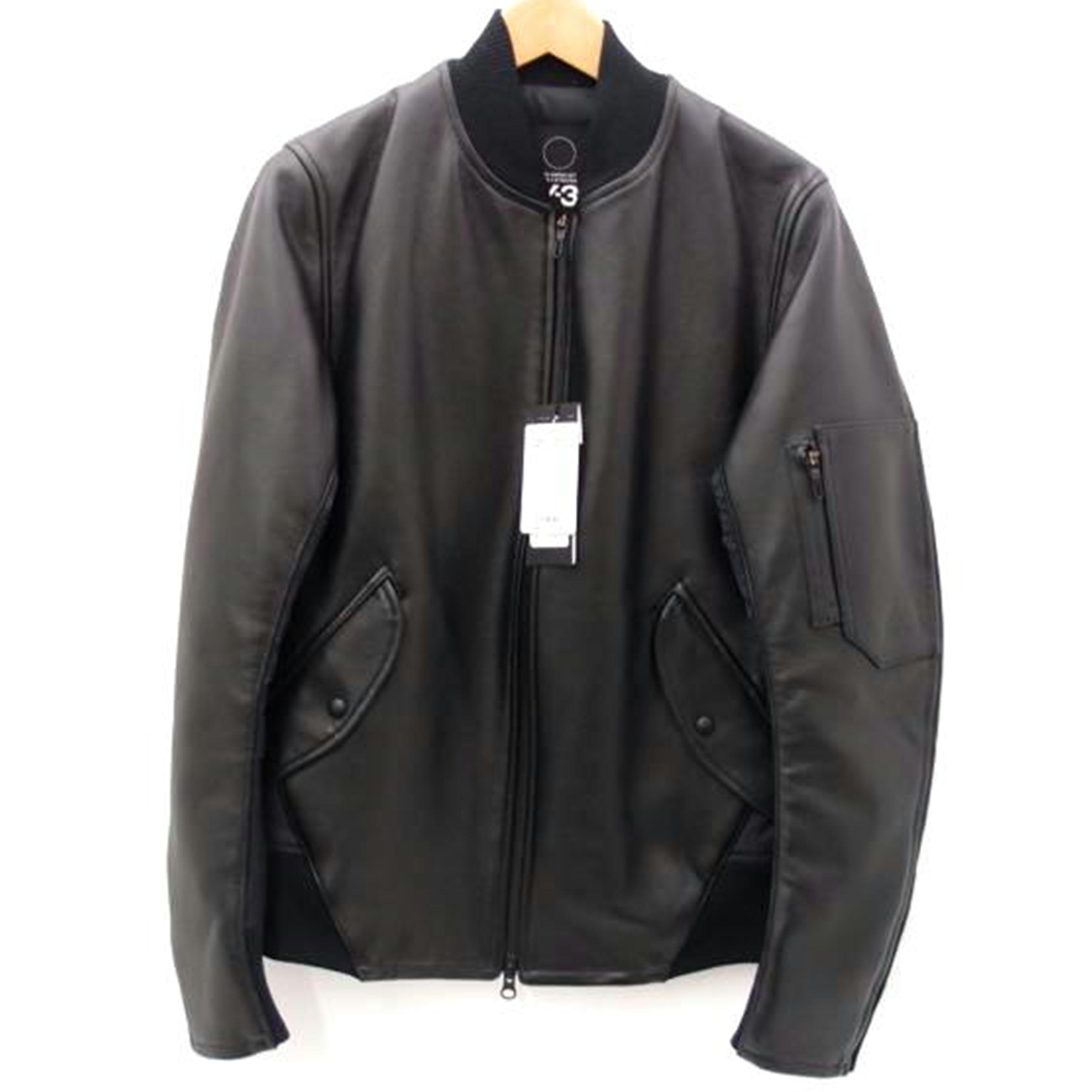 Y－3 ワイスリー/ラムレザーMA－1/DP0485APP/Sランク/69【中古】