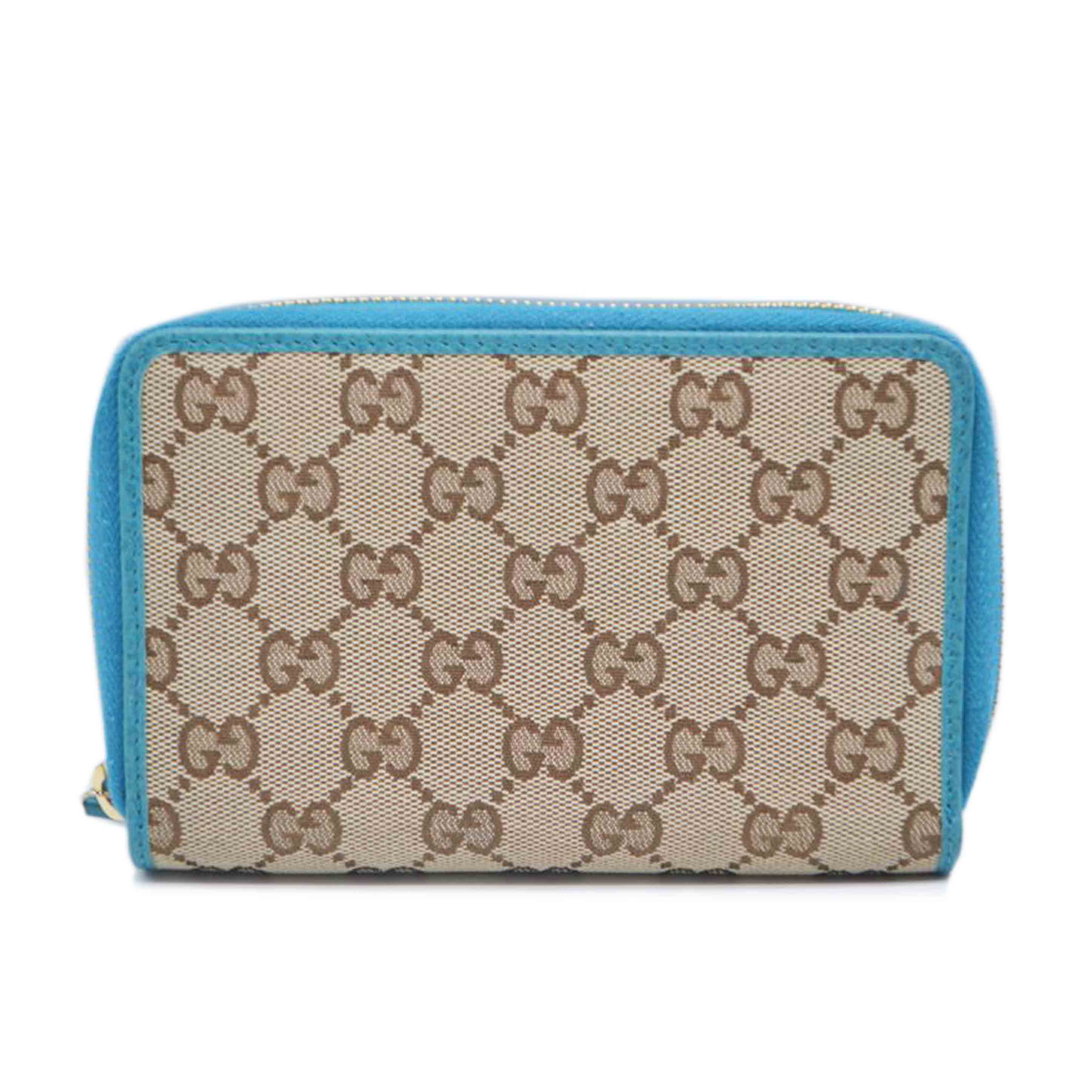 GUCCI グッチ/GGキャンバスコンパクトラウンドファスナー紙入れ/420113/095*/AB序列付ける/89【中古】