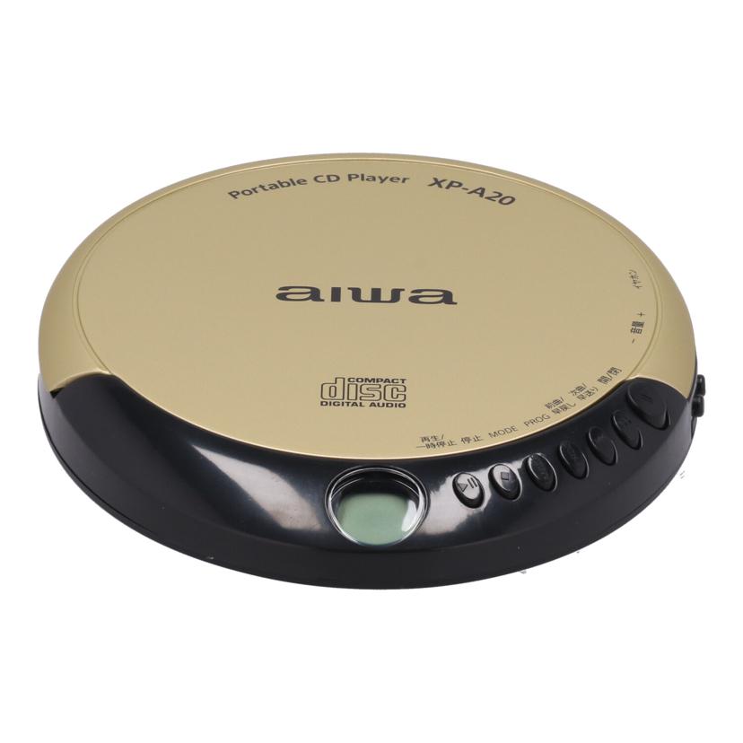楽天市場】AIWA ポータブルCDプレーヤー XP-A20 （本体・イヤホン