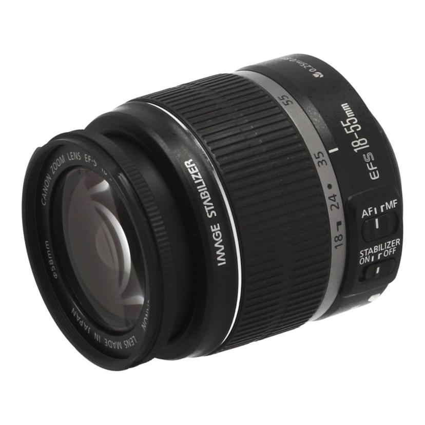 Canon キヤノン/交換レンズ/EF-S 18-55mm F3.5-5.6 IS/3521004323/Bランク/62【中古】