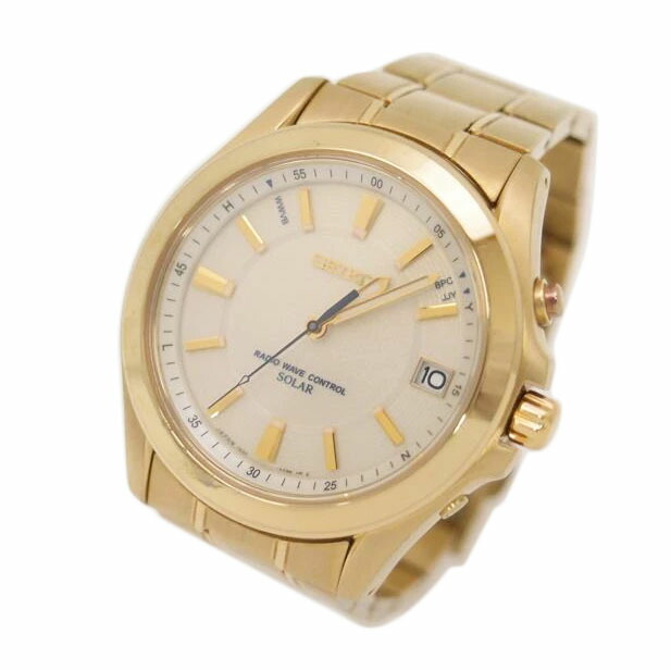 楽天市場】SEIKO セイコー 7B22-0AD0 ソーラー電波時計 腕時計 チタン