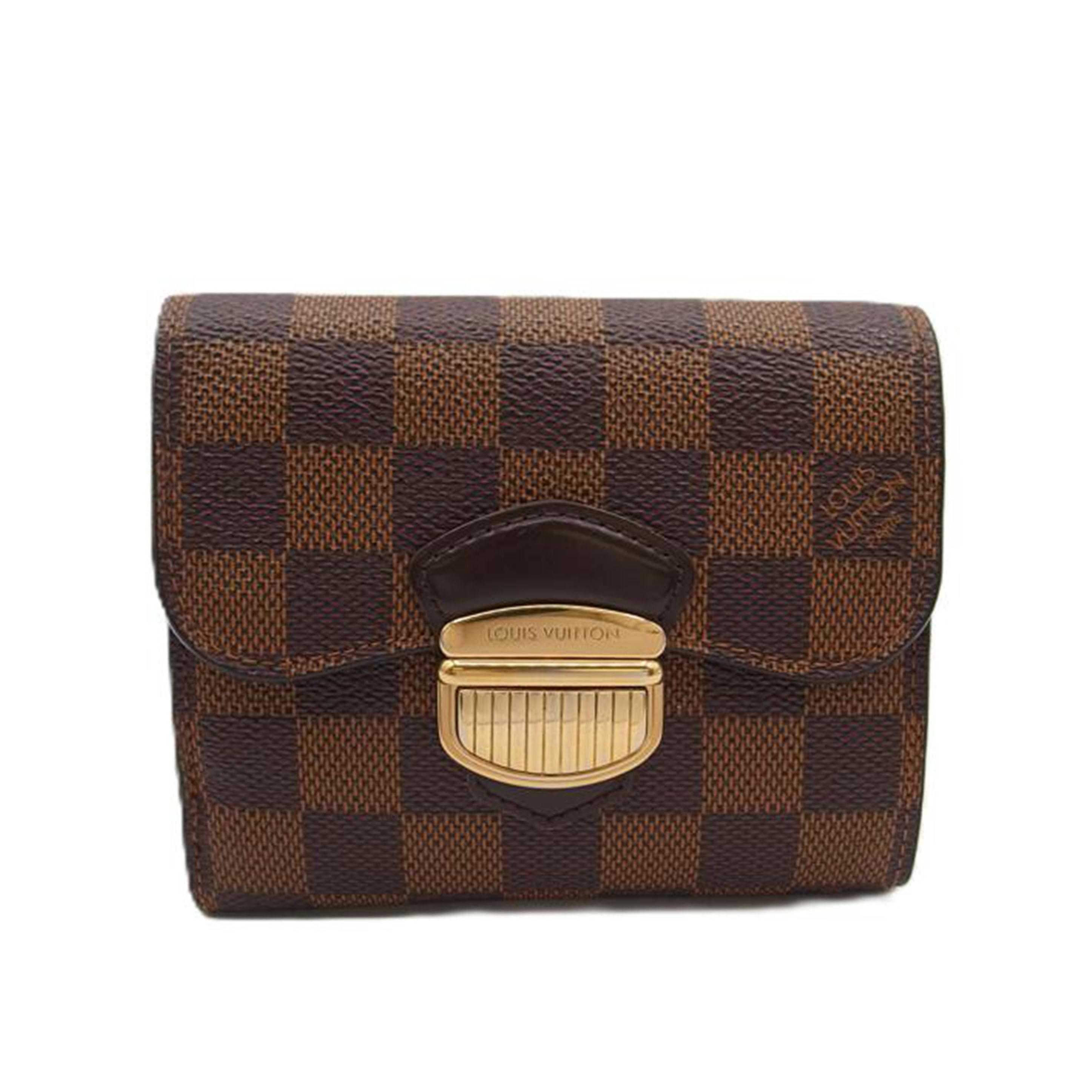 LOUIS VUITTON ルイ･ヴィトン/ポルトフォイユ･ジョイ/ダミエ/エベヌ/N60034/TN1***/ABランク/88【中古】
