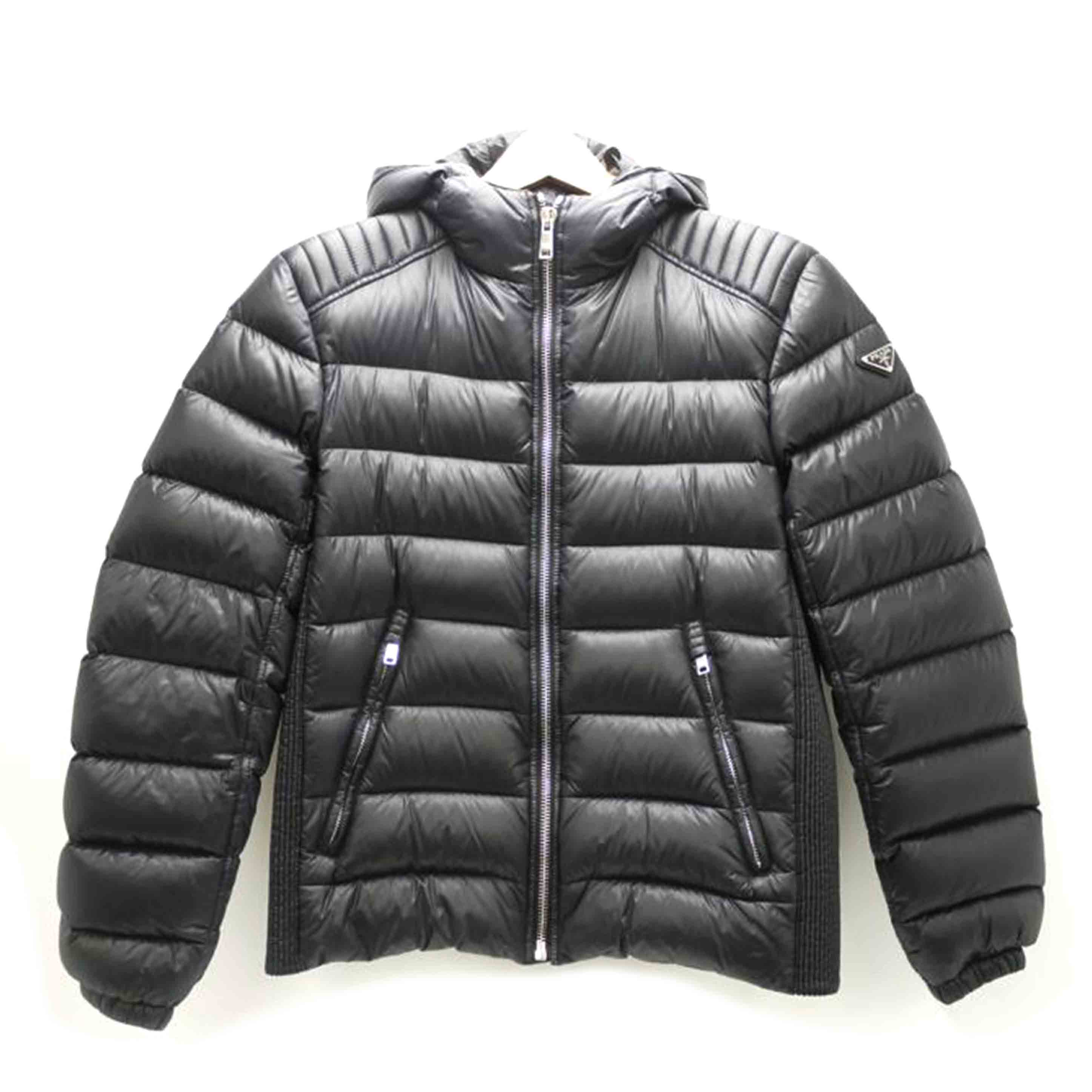 PRADA プラダ/トライアングルロゴダウンジャケット/SGA654R142AR0/Aランク/69【中古】