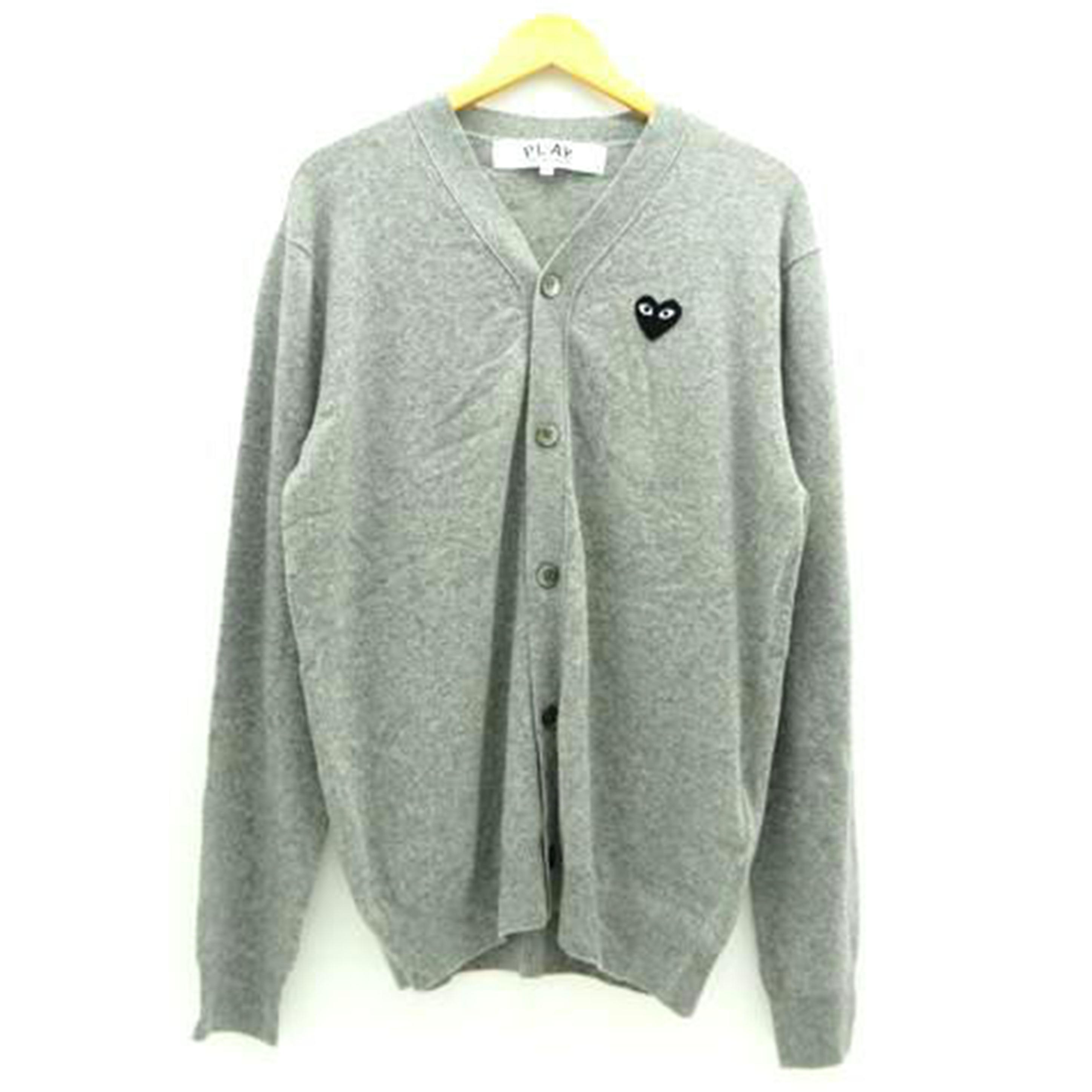 PLAY COMME des GARCONS プレイ コムデギャルソン/Vネックカーディガン/AX-N024/Aランク/24【中古】