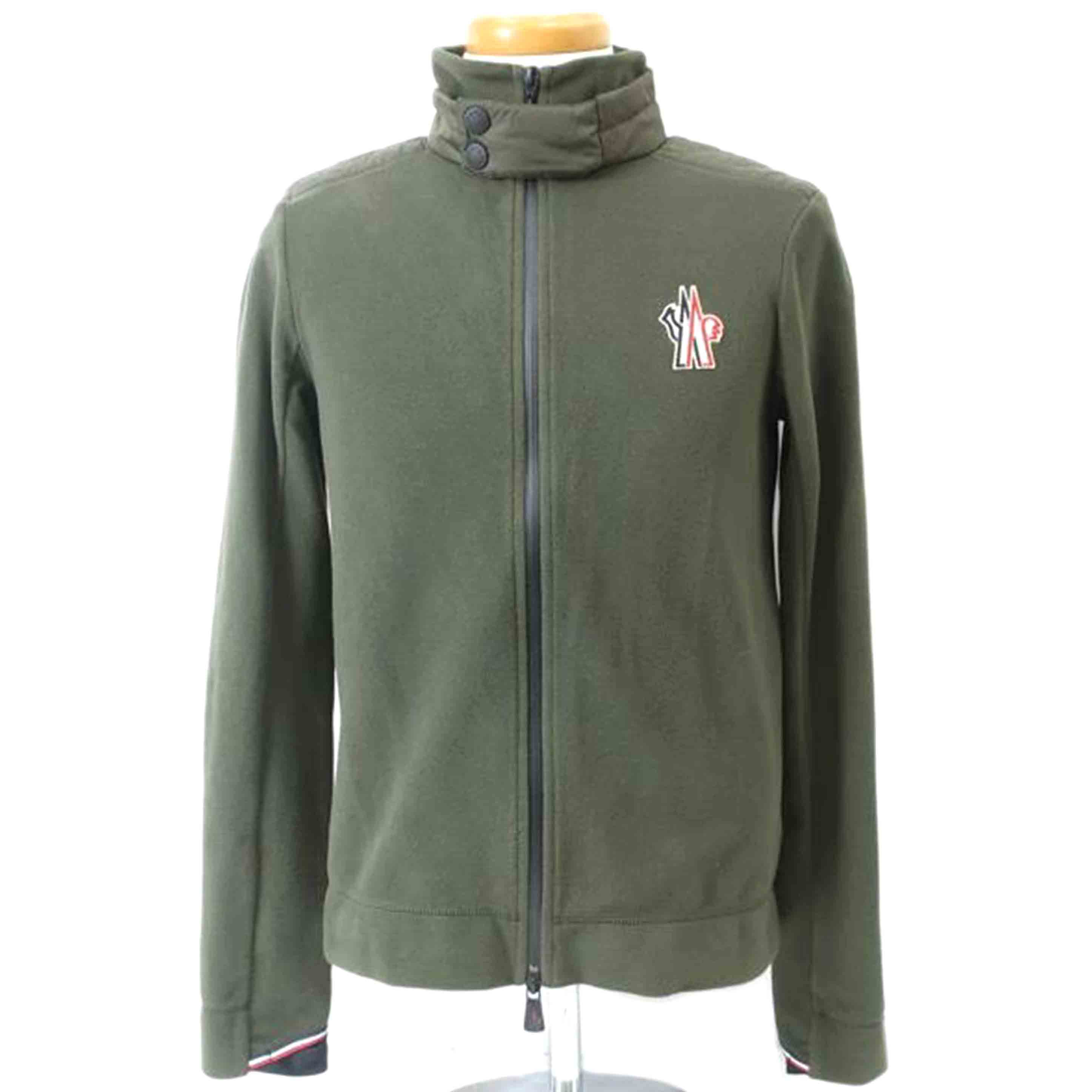 MONCLER モンクレール/グルノーブルフリースジャケット Sサイズ カーキ/G20978G70000 80093/Aランク/65【中古】