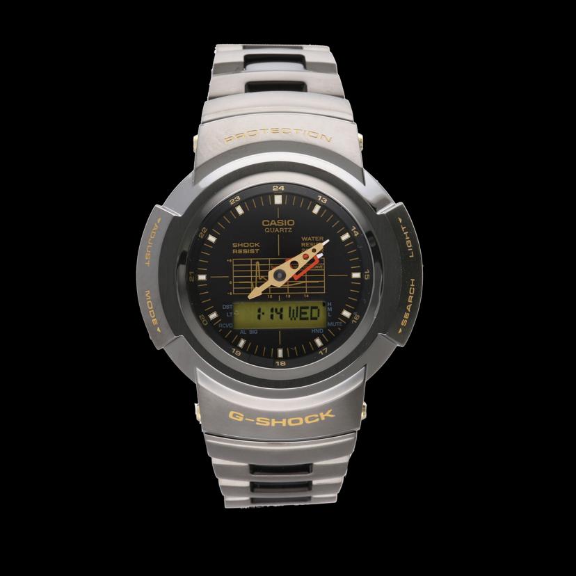 【Rare＆Vintage ARCHIVE】CASIO カシオ/G&minus;SHOCK/フルメタル・PORTERコラボ/電波ソーラー/AWM-500GC-1AJR/201*****/SAランク/75【中古】｜ワンダーレックス 店