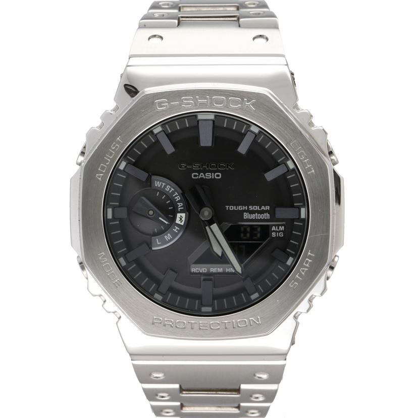 CASIO カシオ/G－SHOCK/フルメタル/電波ソーラー×スマホリンク/GM-B2100D-1AJF/001*****/Aランク/94【中古】
