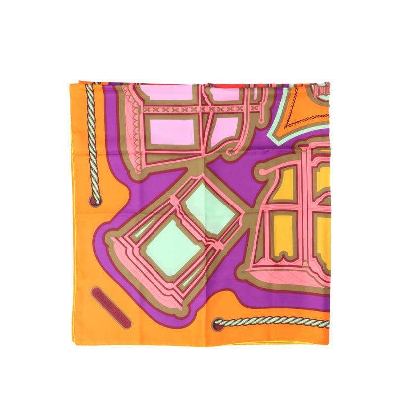 HERMES エルメス/カレ140/LES BERLINES/A位置づける/93【中古】