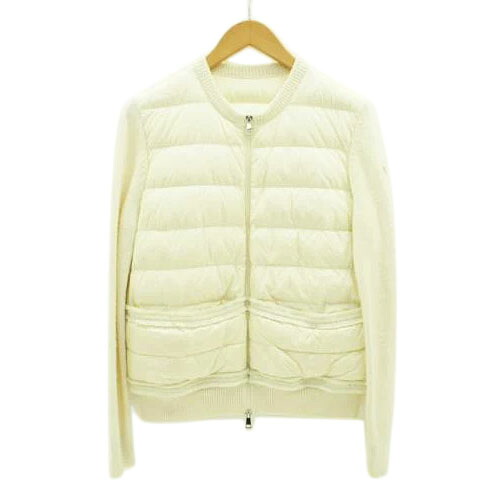 MONCLER モンクレール/GARDIGAN TRICOT ニット切替しダウンジャケット/H20939B00006/Aランク/67【中古】