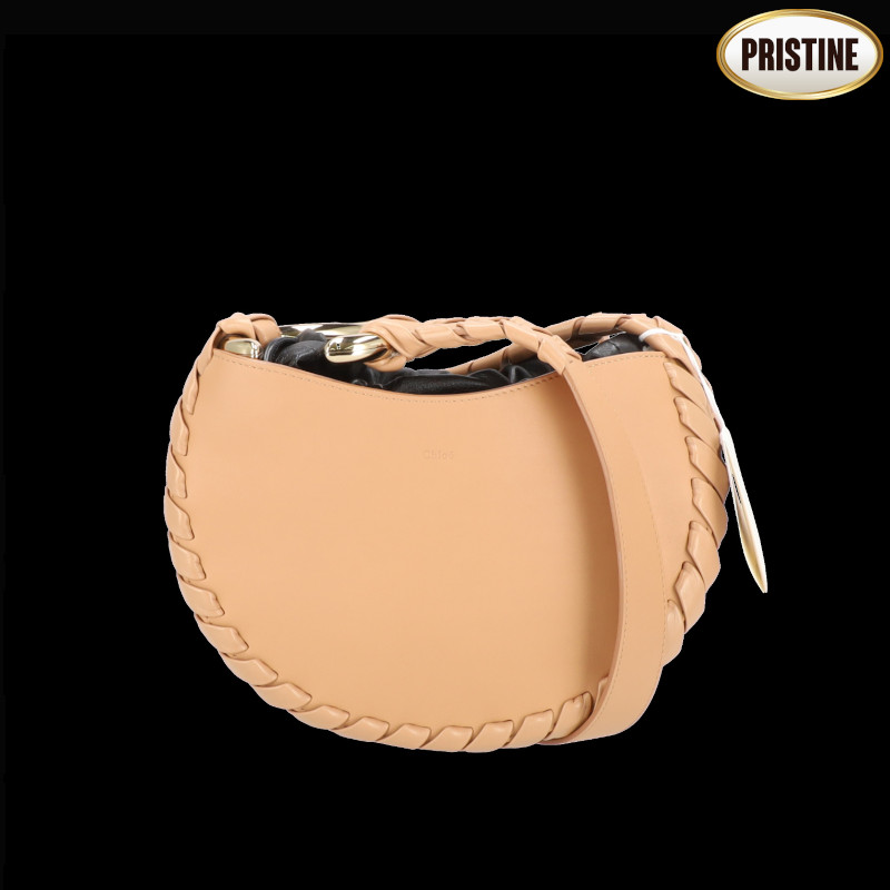【Pristine Condition】Chloe  クロエ/マテ/スモールホーボーバッグ/CHC22AS/01 ***********/SA価値づける/24【中古】