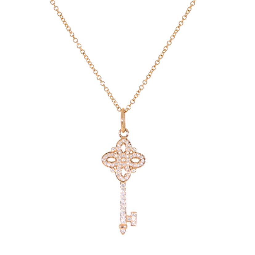 TIFFANY&Co. ティファニー/AU750ヴィクトリアキーダイヤネックレス/Aランク/92【中古】