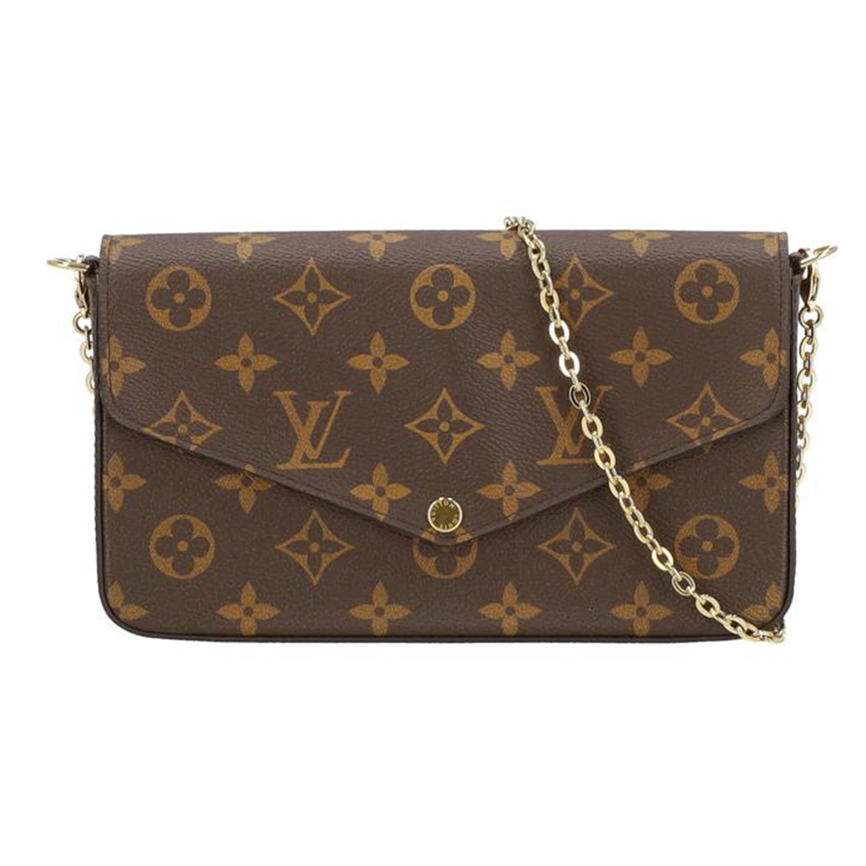 LOUIS VUITTON ルイ・ヴィトン/ポシェット・フェリシー/モノグラム・フューシャ/M61276/RFI*/Aランク/19【中古】