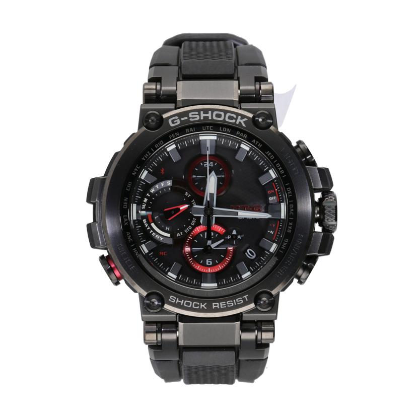 CASIO カシオ/G－SHOCK/MT－G/電波ソーラー×スマホリンク/MTG-B1000B-1AJF/001*****/SAランク/41【中古】
