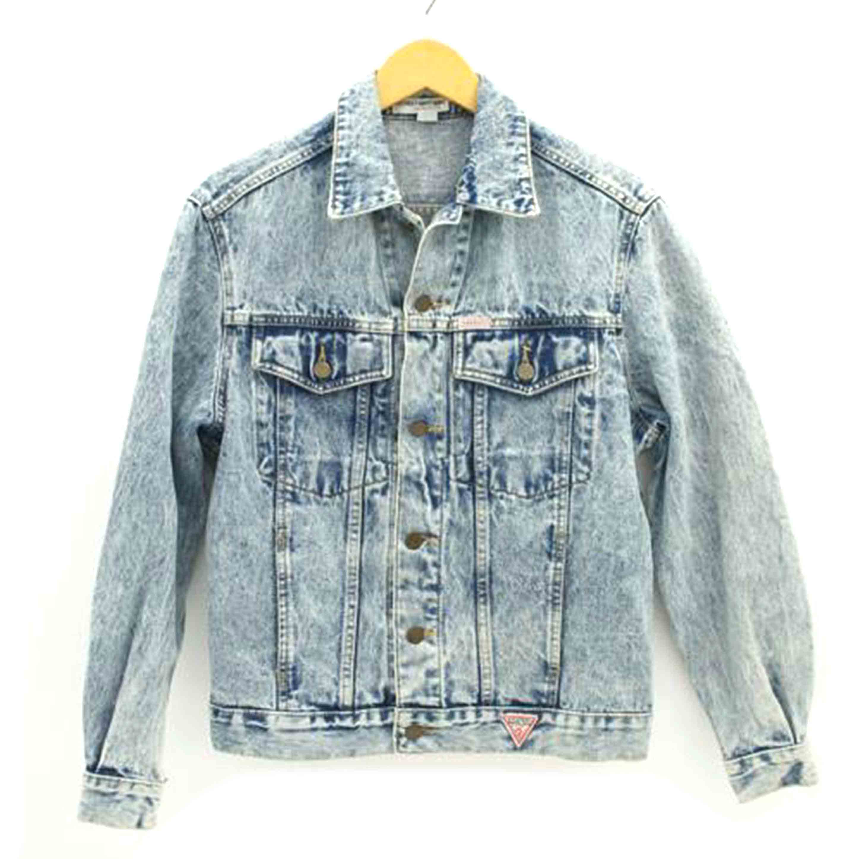 GEORGES MARCIANO for GUESS ジョージズマルシアーノフォーゲス/デニムジャケット/USA製/Bランク/21【中古】
