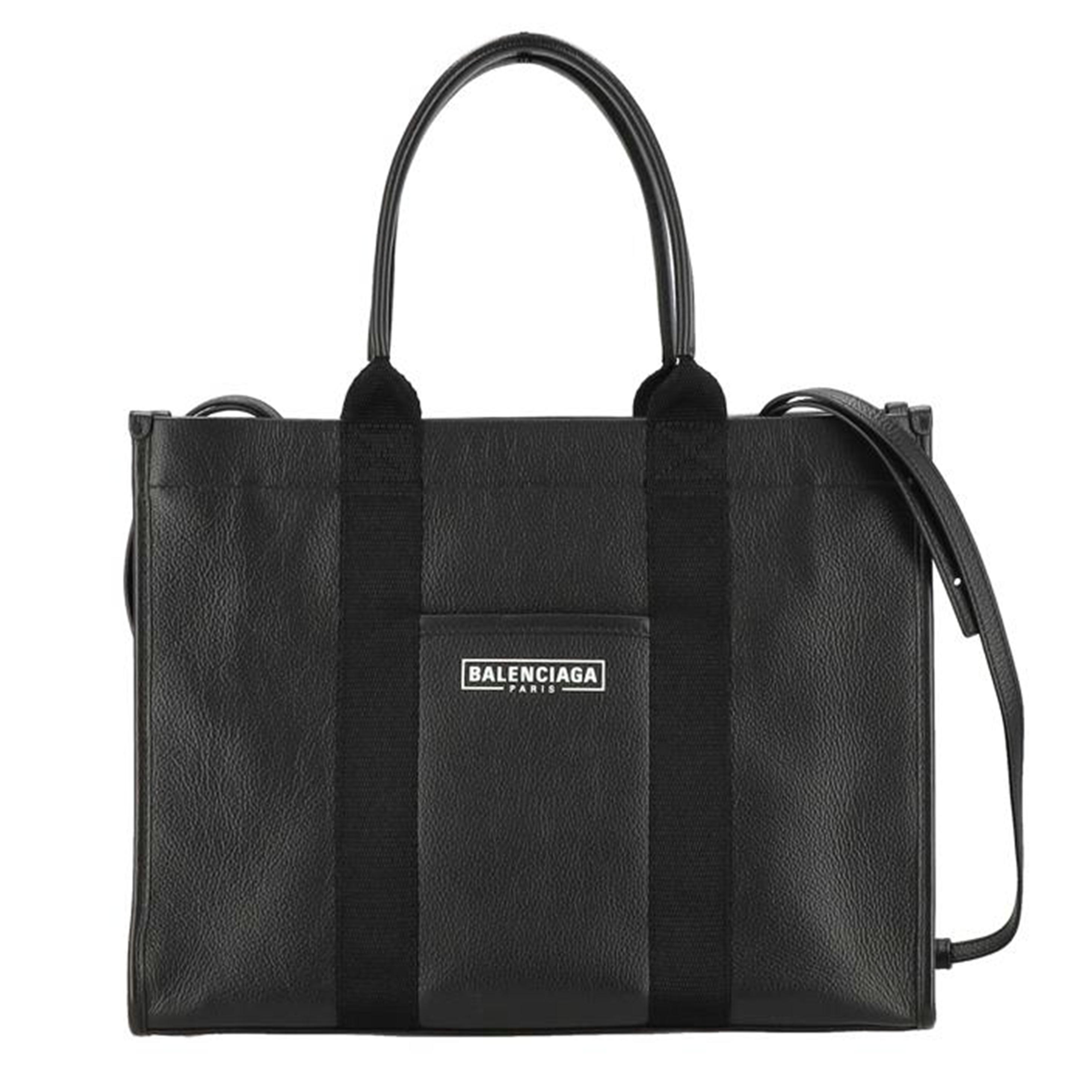 BALENCIAGA バレンシアガ/ハードウエアなめし革2wayトート/671400/100**********/A価値づける/24【中古】