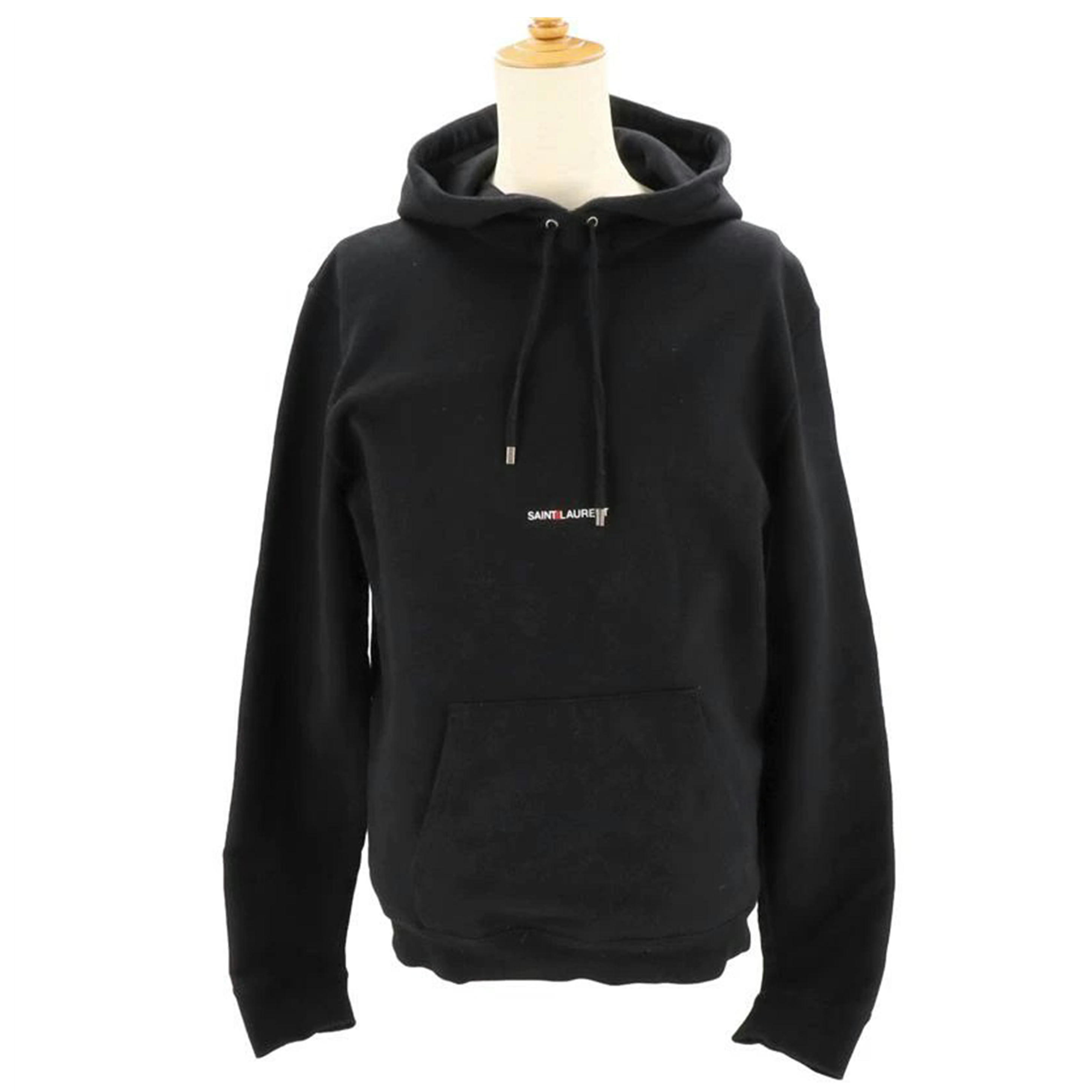 SAINT LAURENT サンローラン/21AW ロゴプルオーバーパーカー/677256/大きさ:S/AB位置づける/91【中古】