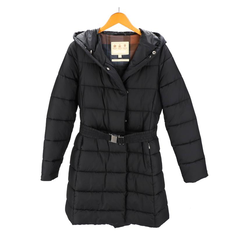 Barbour バブアー/ファイバーダウンロングコート/LQU1264BK11/サイズ:38/Aランク/91【中古】