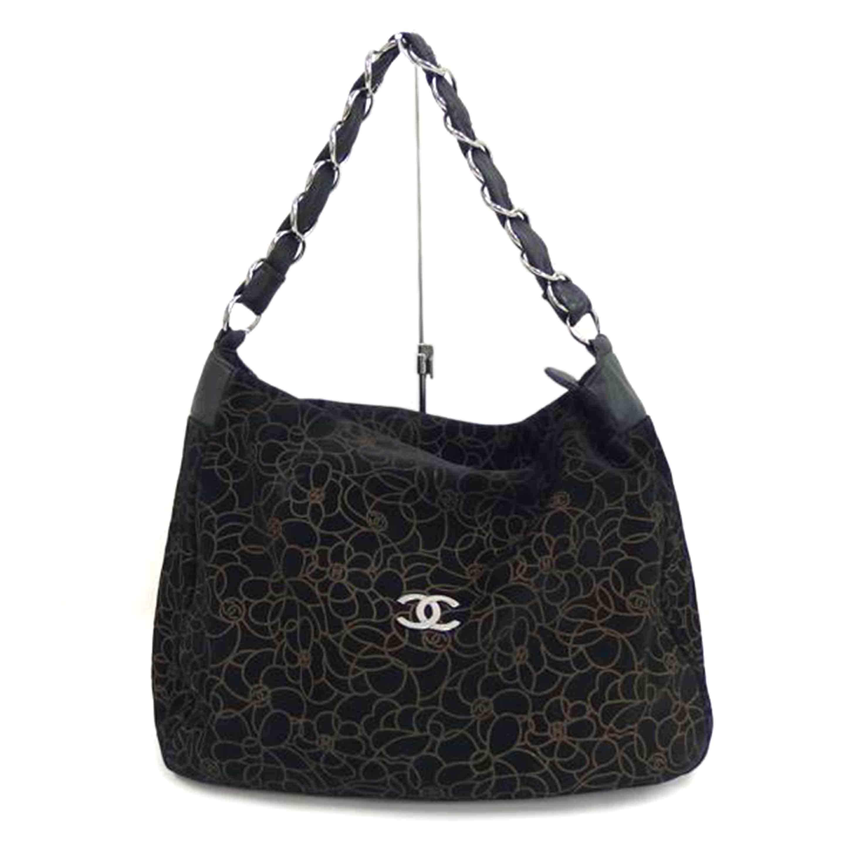 CHANEL シャネル/ココマークカメリアチェーンワンショルダー/924****/AB価値づける/82【中古】