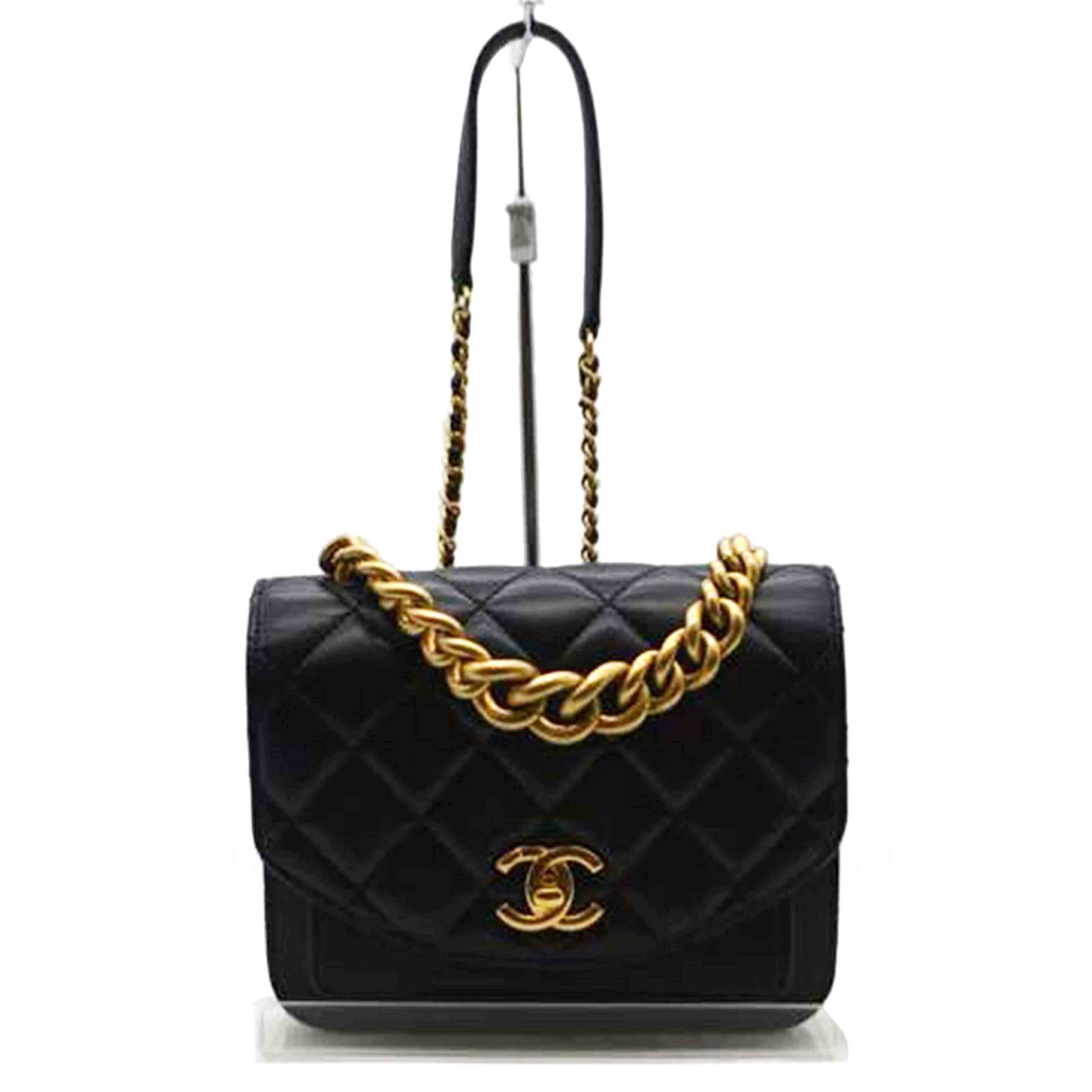 CHANEL シャネル/マトラッセカーフスキントリコマテリアル2way肩部/AS0785/281*****/A価値づける/89【中古】