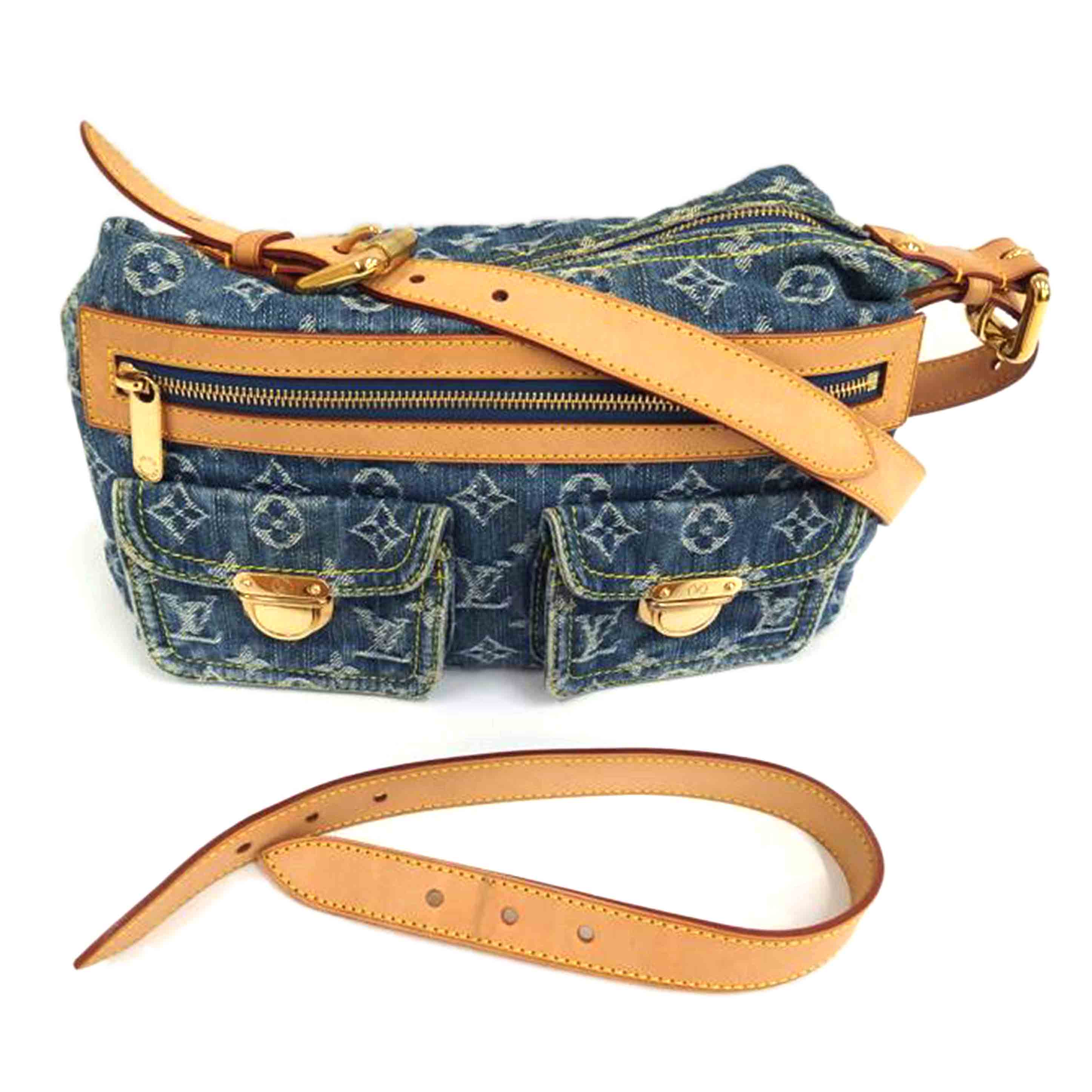 LOUIS VUITTON ルイ･ヴィトン/バギーPM/モノグラム･デニム/M95049/FL0***/Aランク/82【中古】