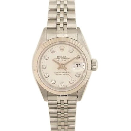 ROLEX ロレックス/デイトジャスト・レディース・シルバー10Pダイヤ/A番/79174G/A16****/Aランク/71【中古】
