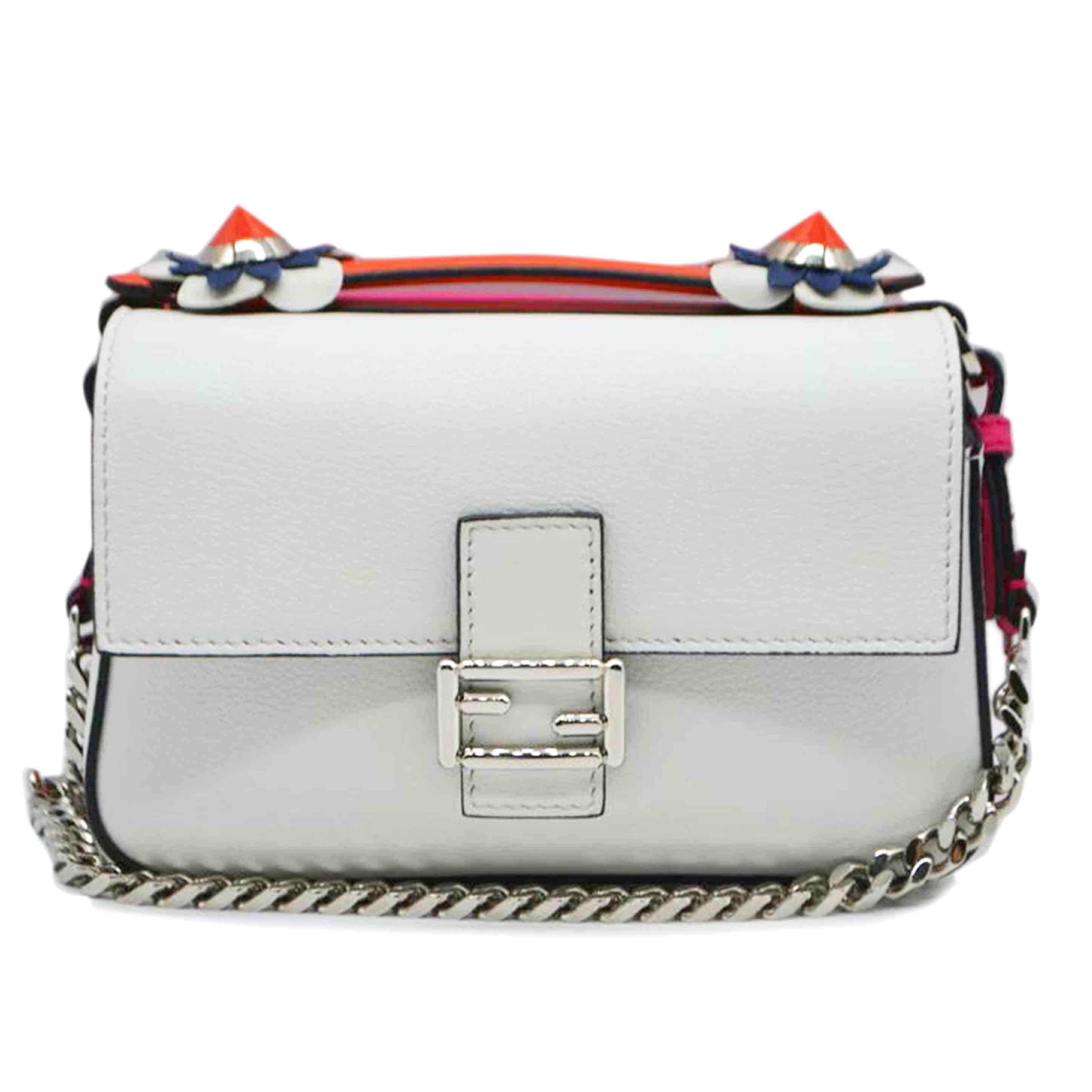 FENDI フェンディ/ダブルマイクロフラワーバケットハンド/8M0371/7R8*********/A価値づける/89【中古】