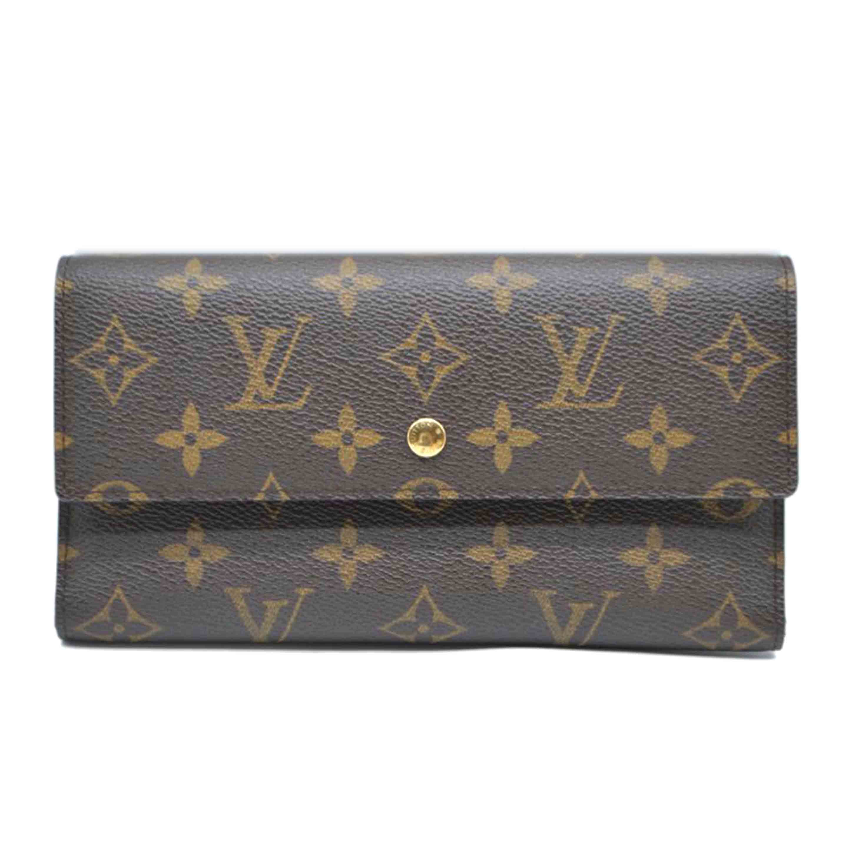LOUIS VUITTON ルイ･ヴィトン/オポルト･トレゾール･国際的/モノグラム/M61215/TH0***/AB序列付ける/89【中古】