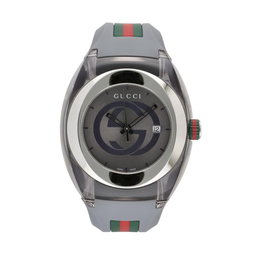 GUCCI グッチ/SYNC/メンズクォーツ/YA137109/137.1/179****/Aランク/75【中古】