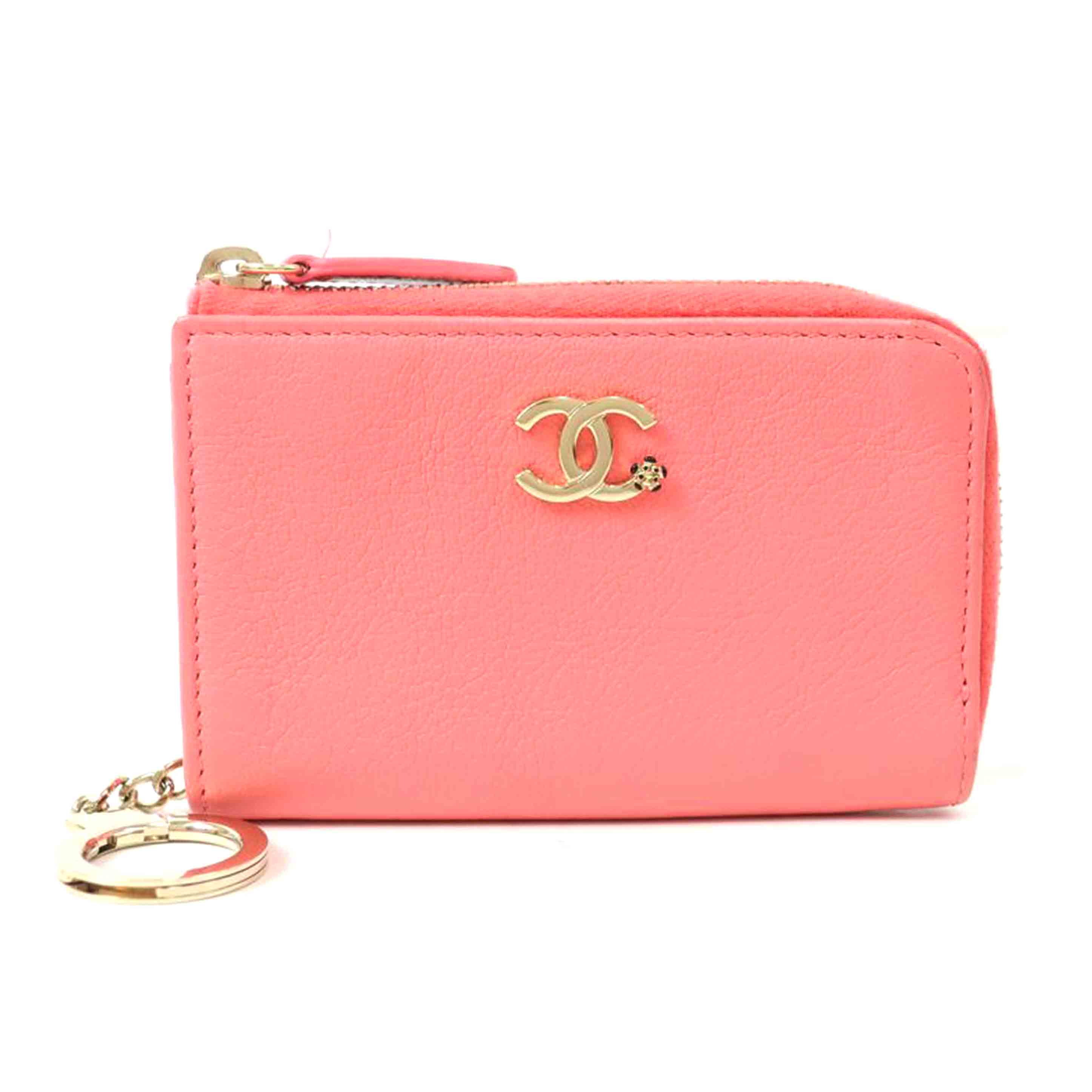 CHANEL シャネル/ラッキーフラワー キーリング付きコインケース 小銭入れ ピンク/269*****/Bランク/65【中古】｜ワンダーレックス 店 28,329円