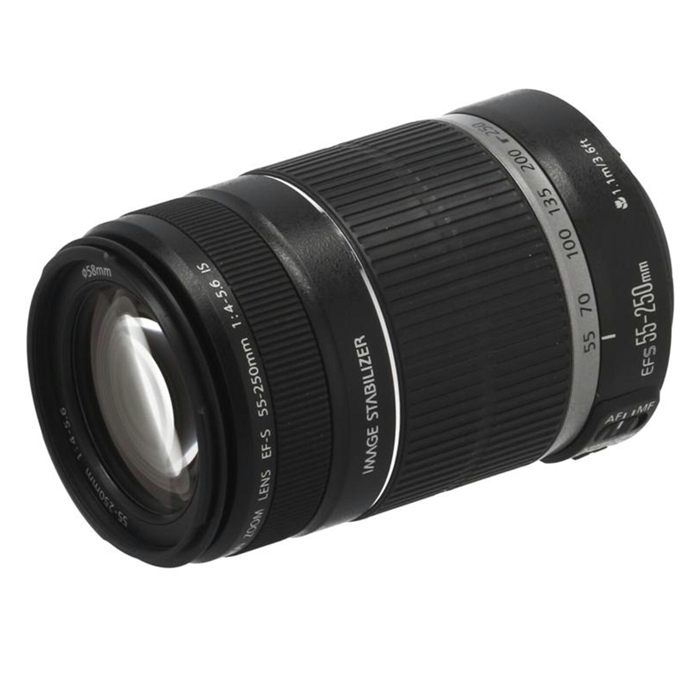 Canon キヤノン/交換レンズ/EF-S55-250mm F4-5.6 IS/65938381/ABランク/42【中古】