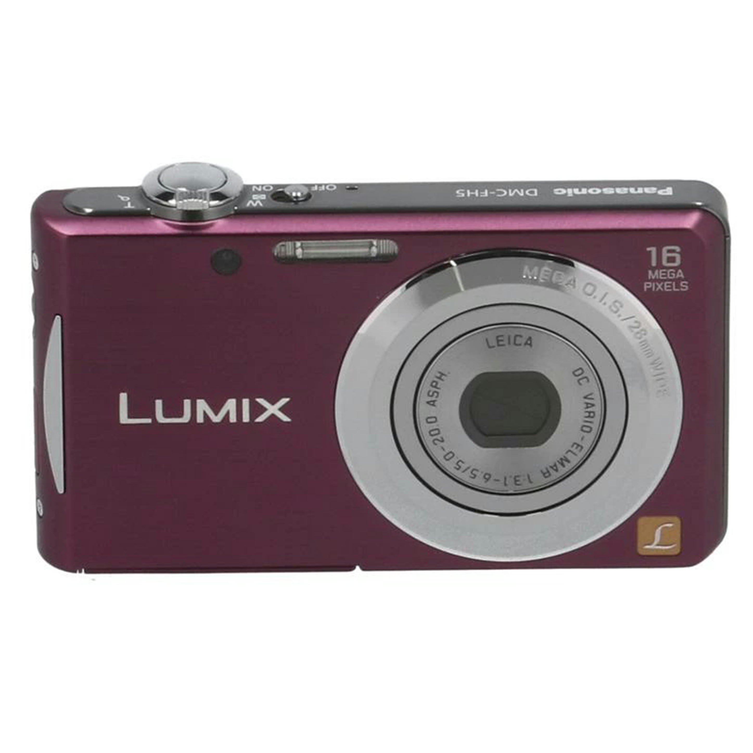 Panasonic パナソニック/デジタル写真機（年寄りの）/LUMIX/DMC-FH5/WL1KD002745/B価値づける/42【中古】