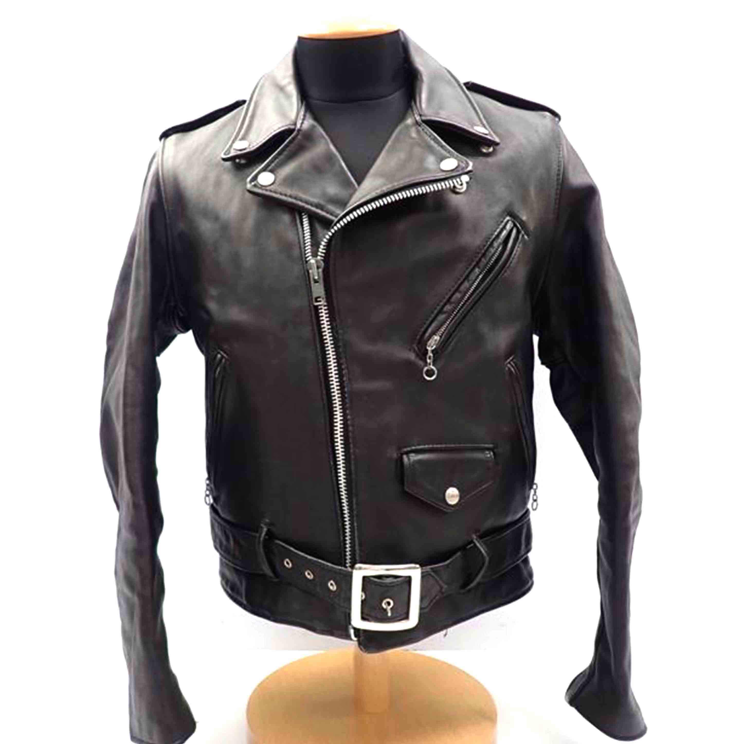 Schott ショット/Wライダースジャケットファスナーほつれ有り/サイズ:38/Cランク/62【中古】 22,425円