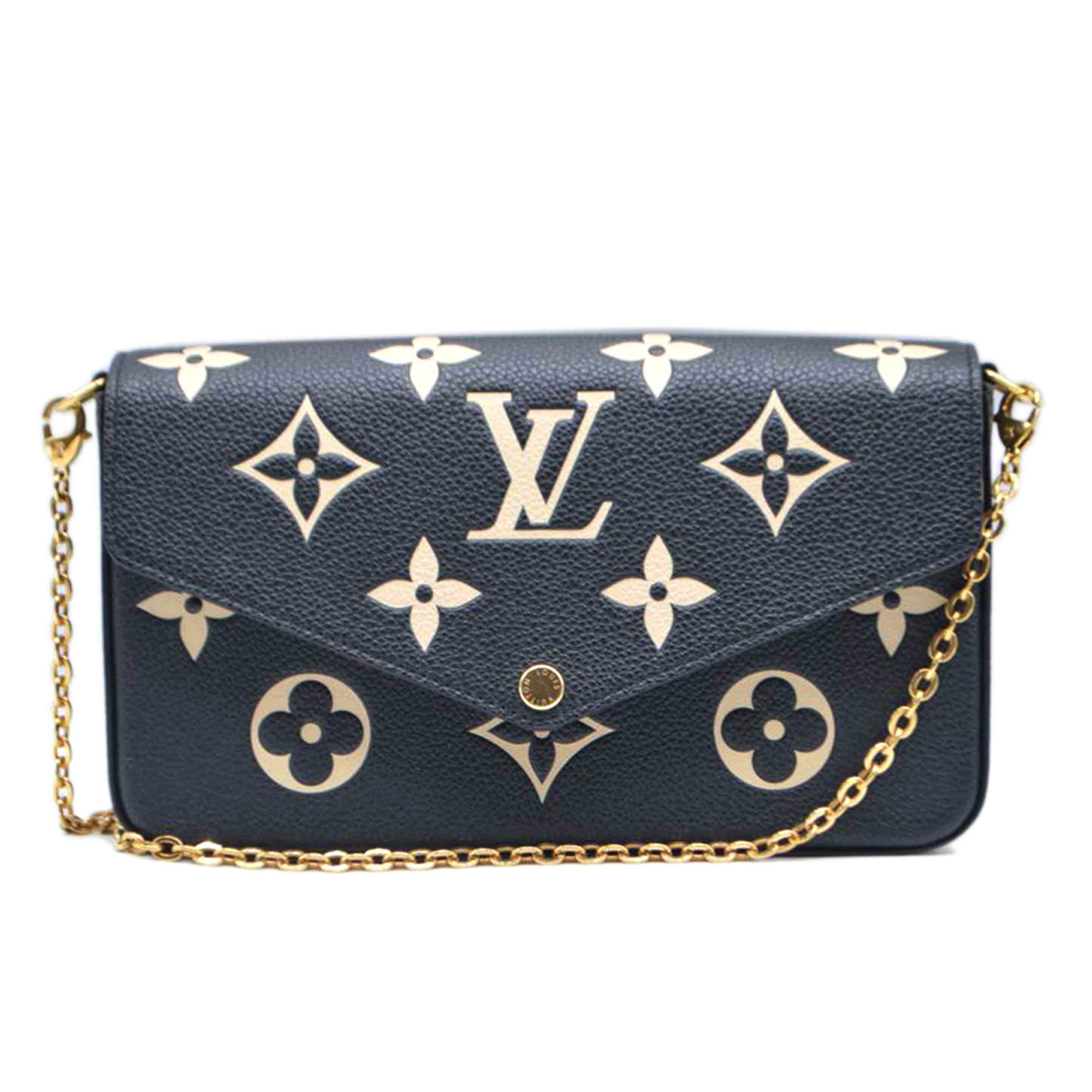 LOUIS VUITTON ルイ･ヴィトン/ポシェット･フェリシー/モノグラム･アンプラント/バイ色つや/M80482/RFI****/A序列付ける/89【中古】