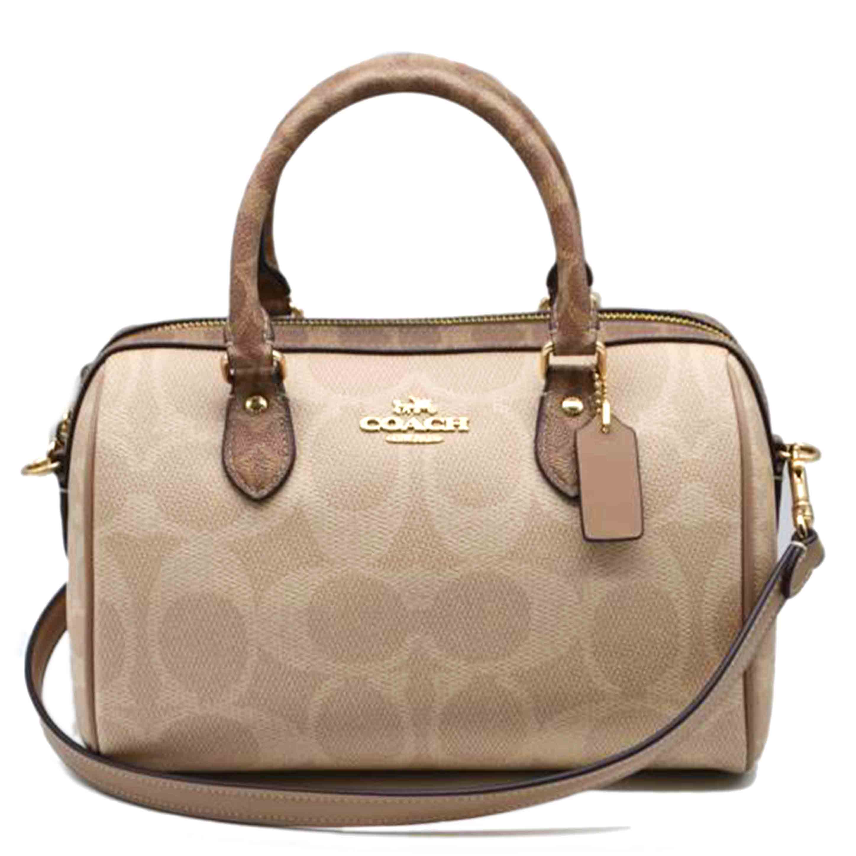 COACH コーチ/シグネチャーローアンサッチェル2wayレザーハンド/CY679/J24**/SAランク/89【中古】