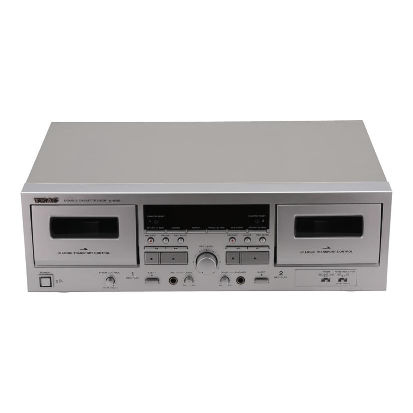 TEAC ティアック/テープ甲板/W-1200/1970266/B位置づける/64【中古】